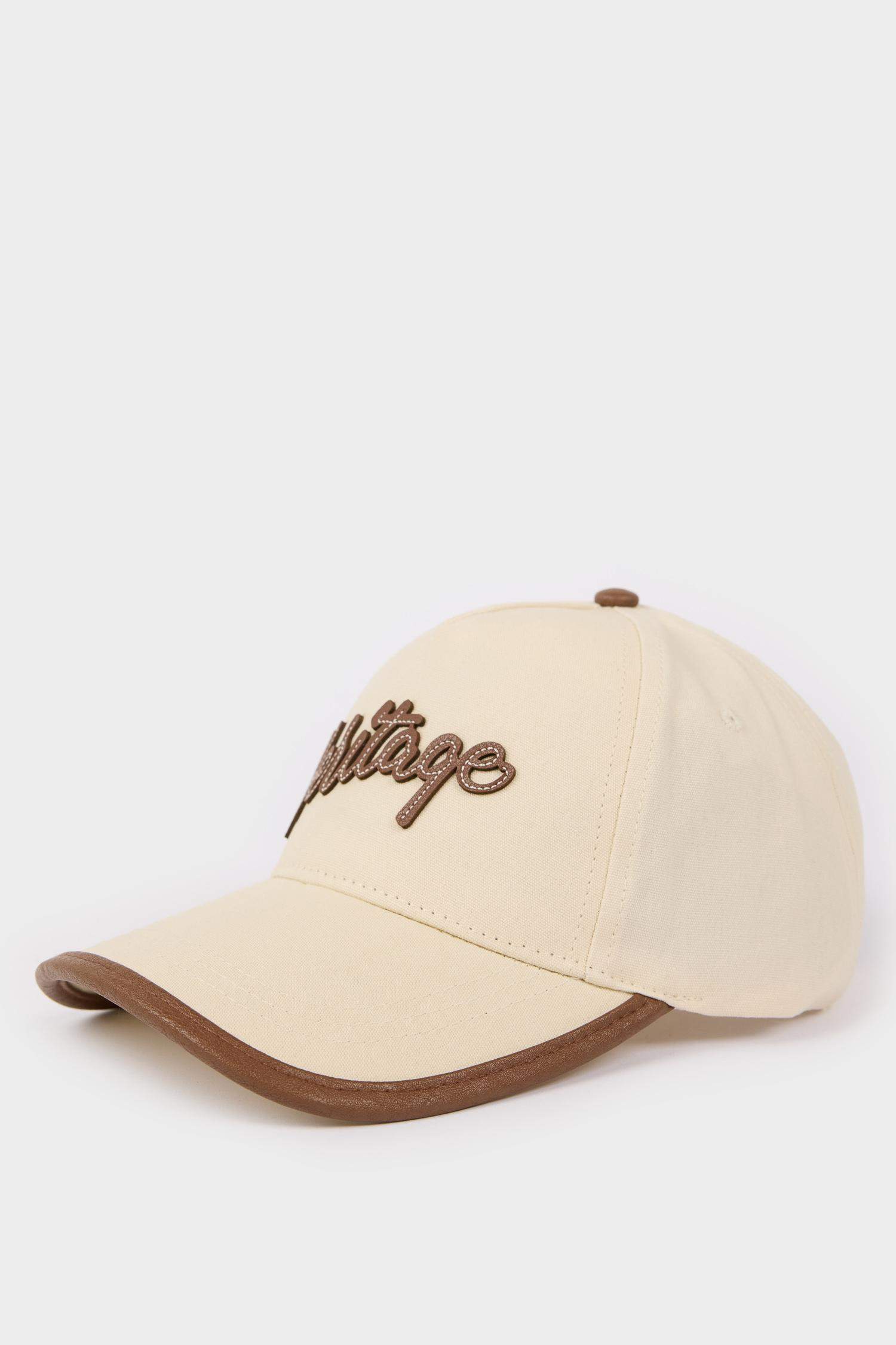 Kadın Pamuklu Cap Şapka