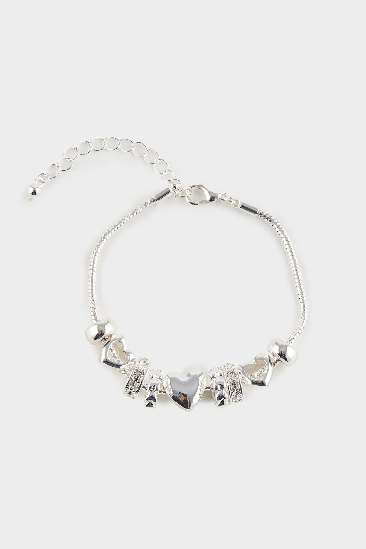 Woman Charm Silver Bracelet
