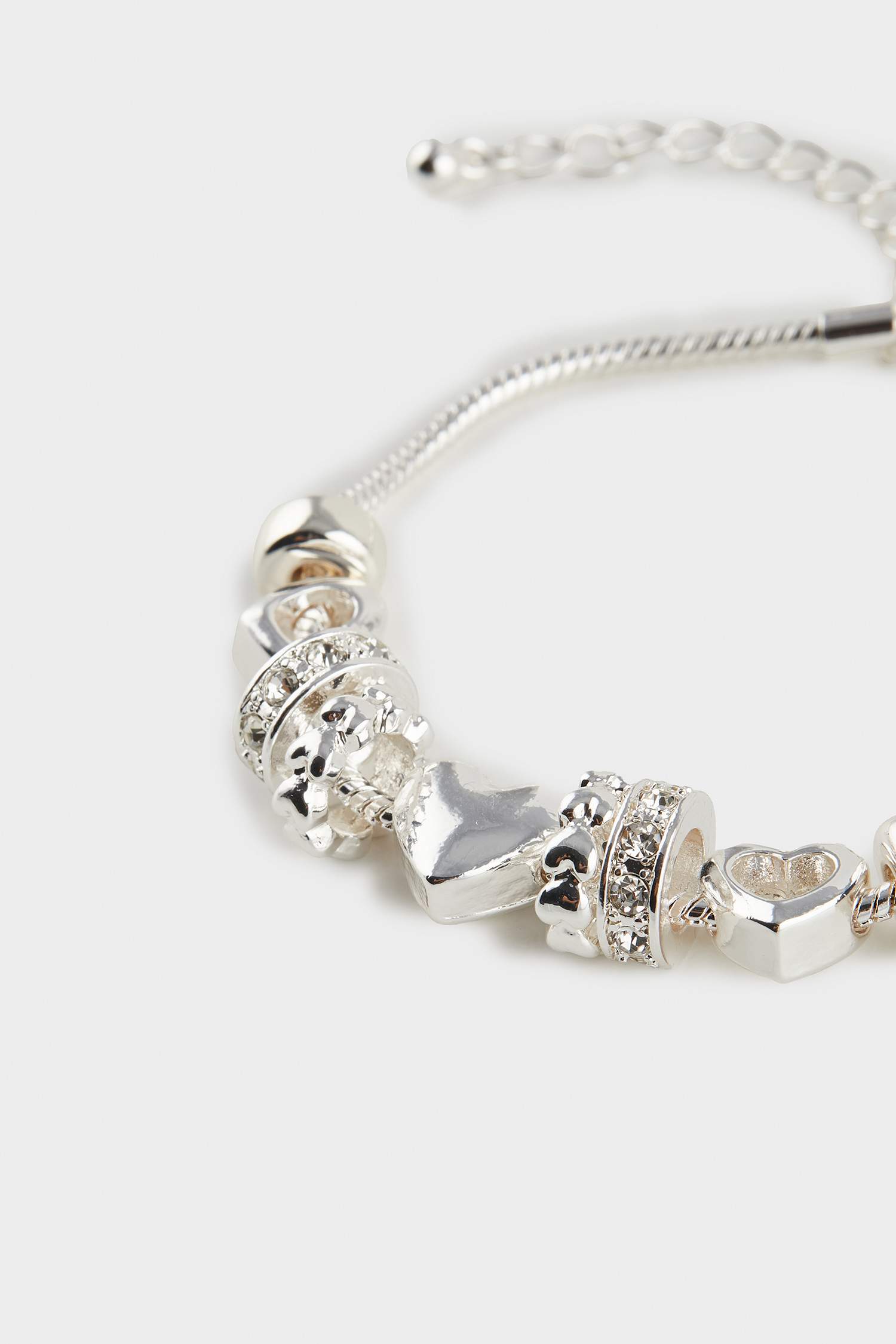 Woman Charm Silver Bracelet