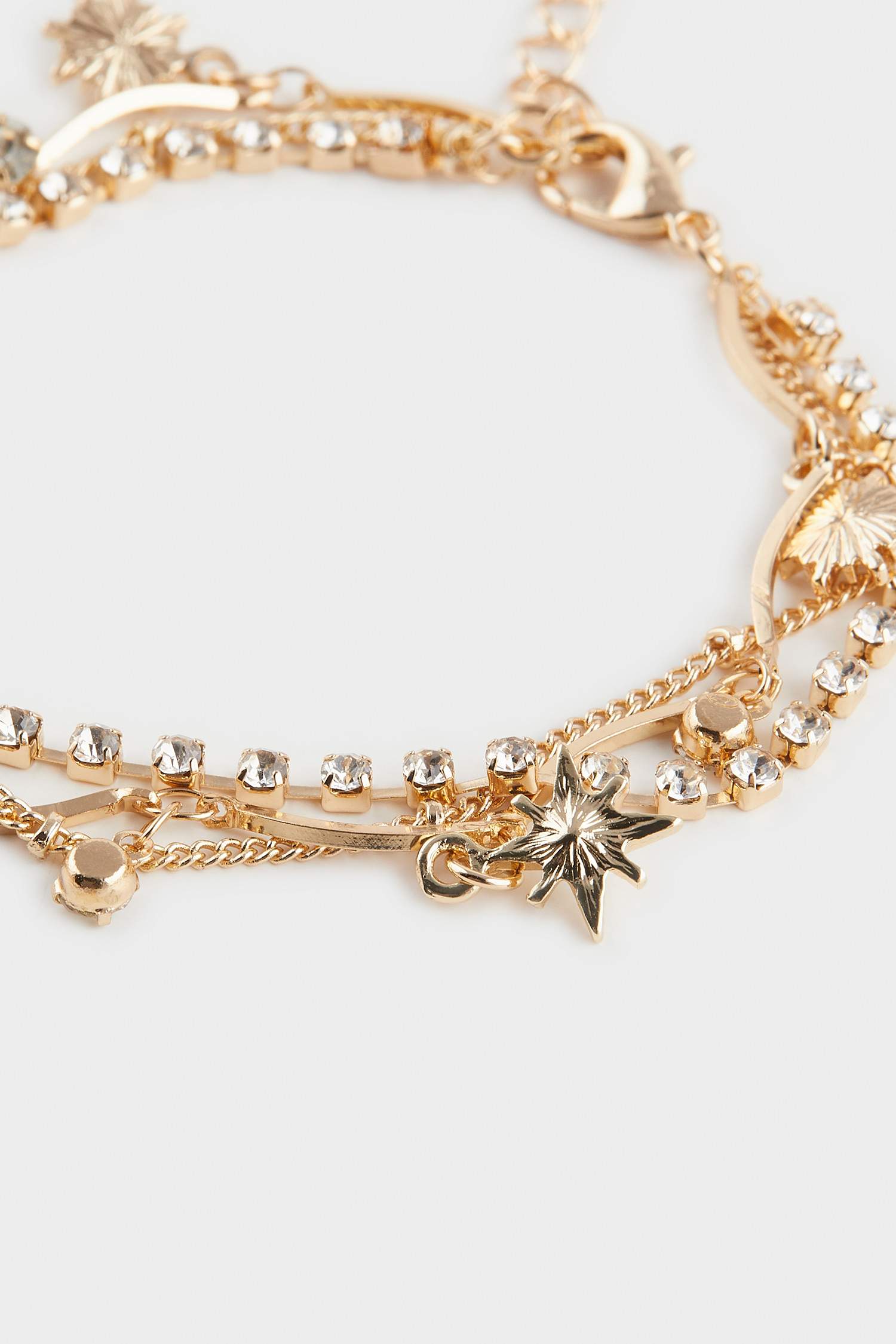 طقم من سوارين بنقش نجوم للنساء