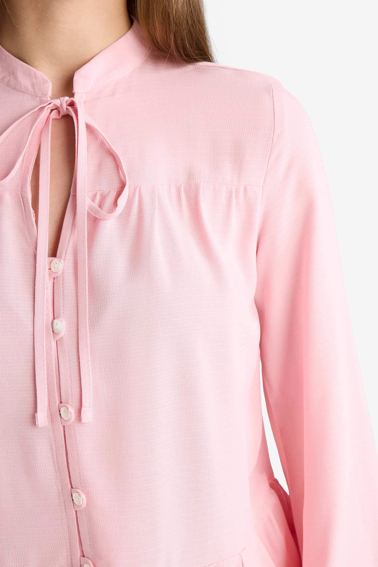 Regular Fit Crew Neck Long Sleeve Shirt