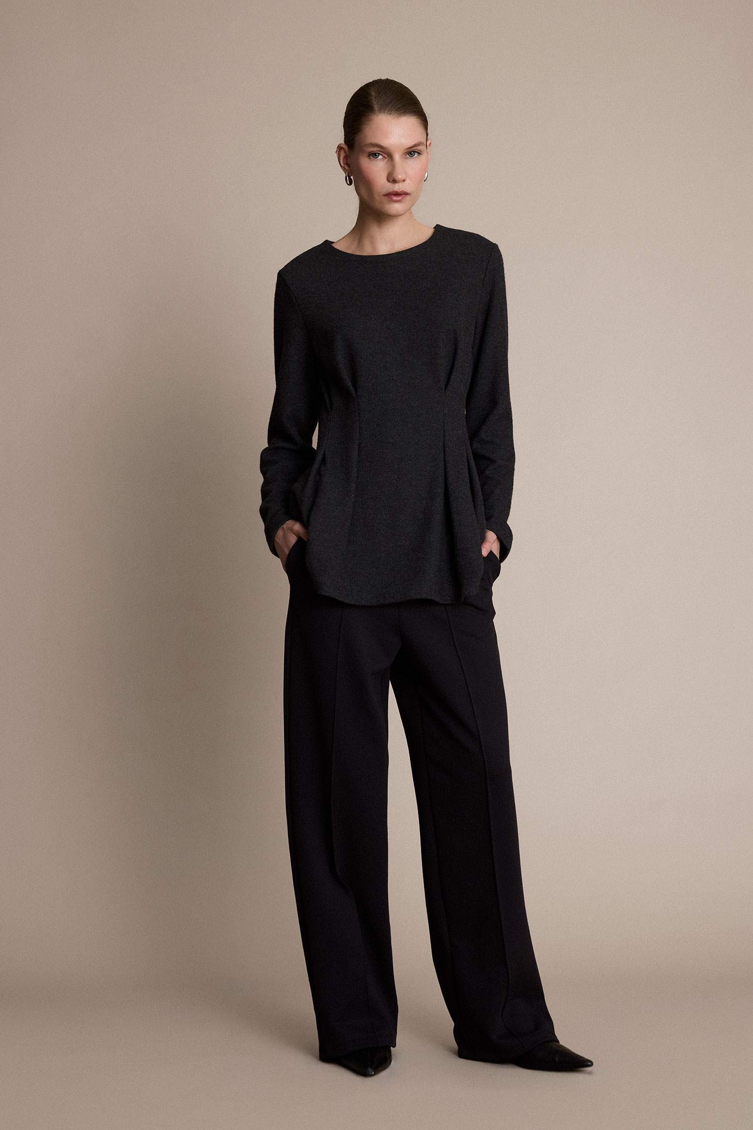 Wide Leg Trousers