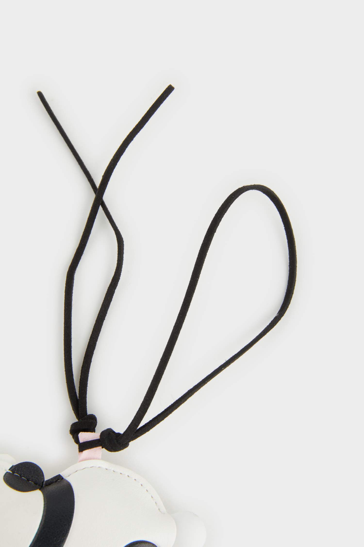 Woman Panda Charm Keychain