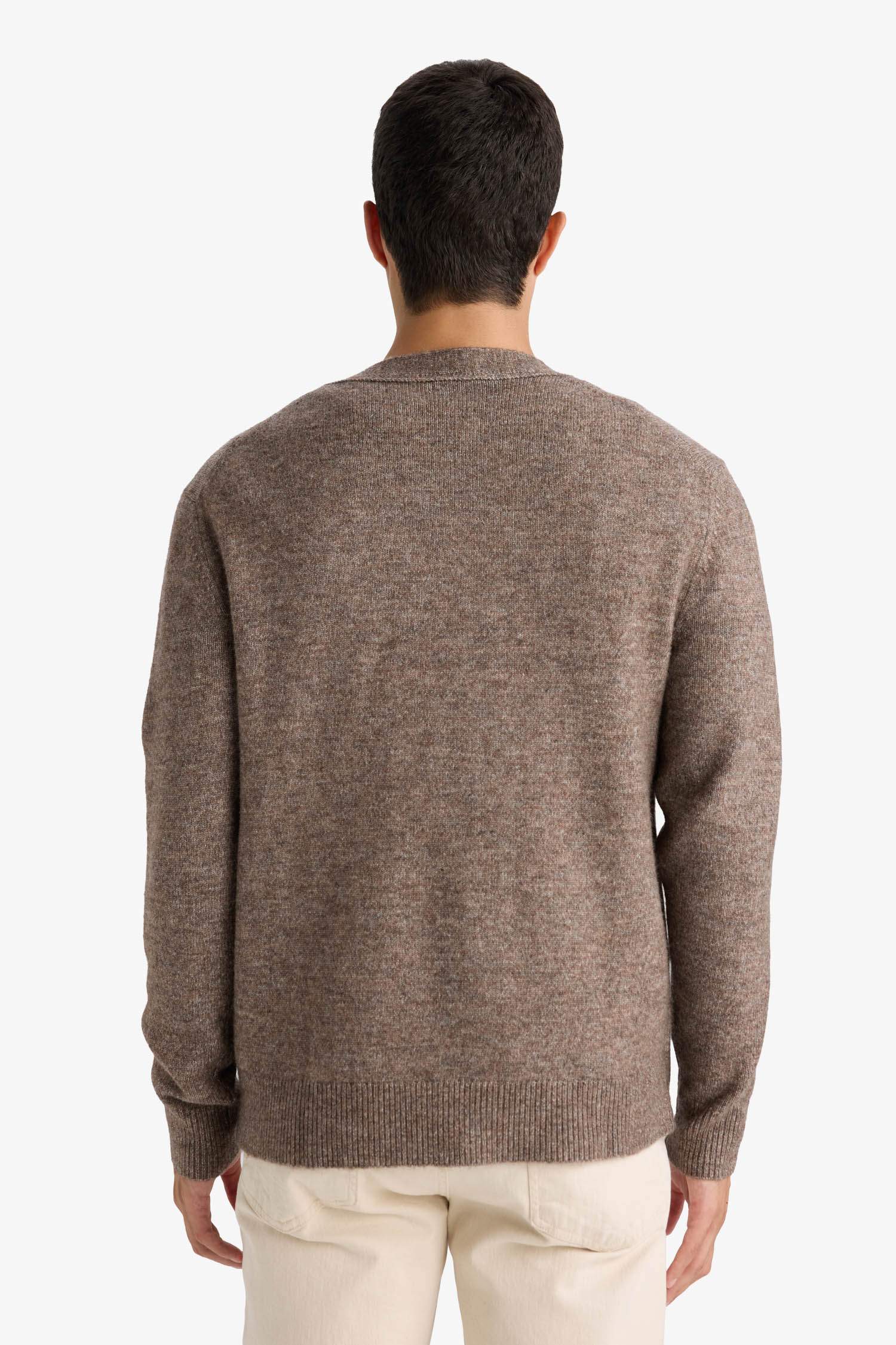 Relax Fit V-Neck Knitwear Cardigan