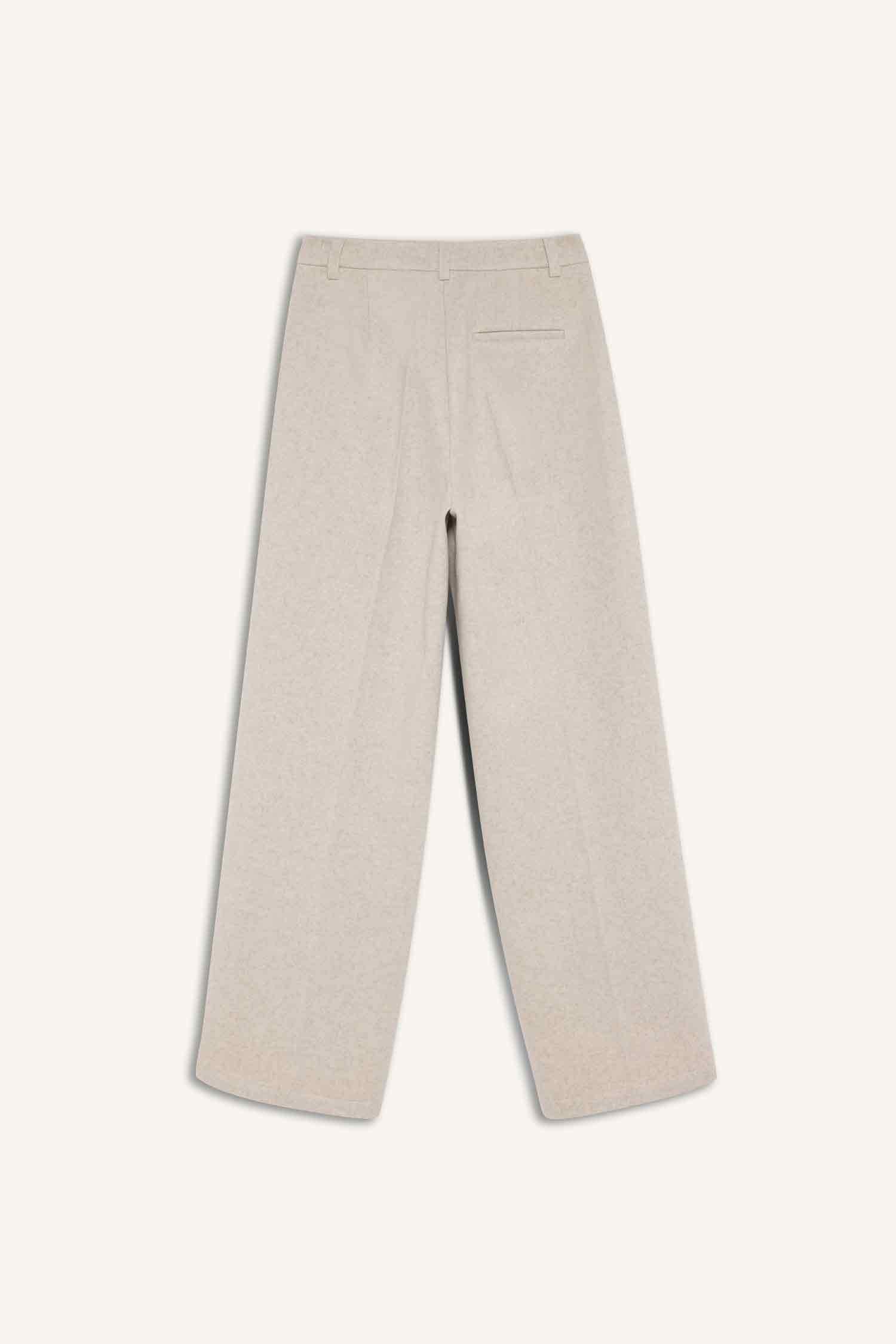 кең аяқ фланель Шалбар