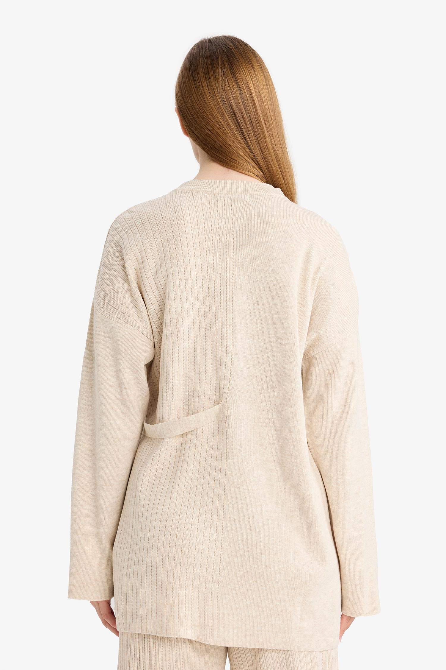 Regular Fit Knitwear Crew Neck Tunic