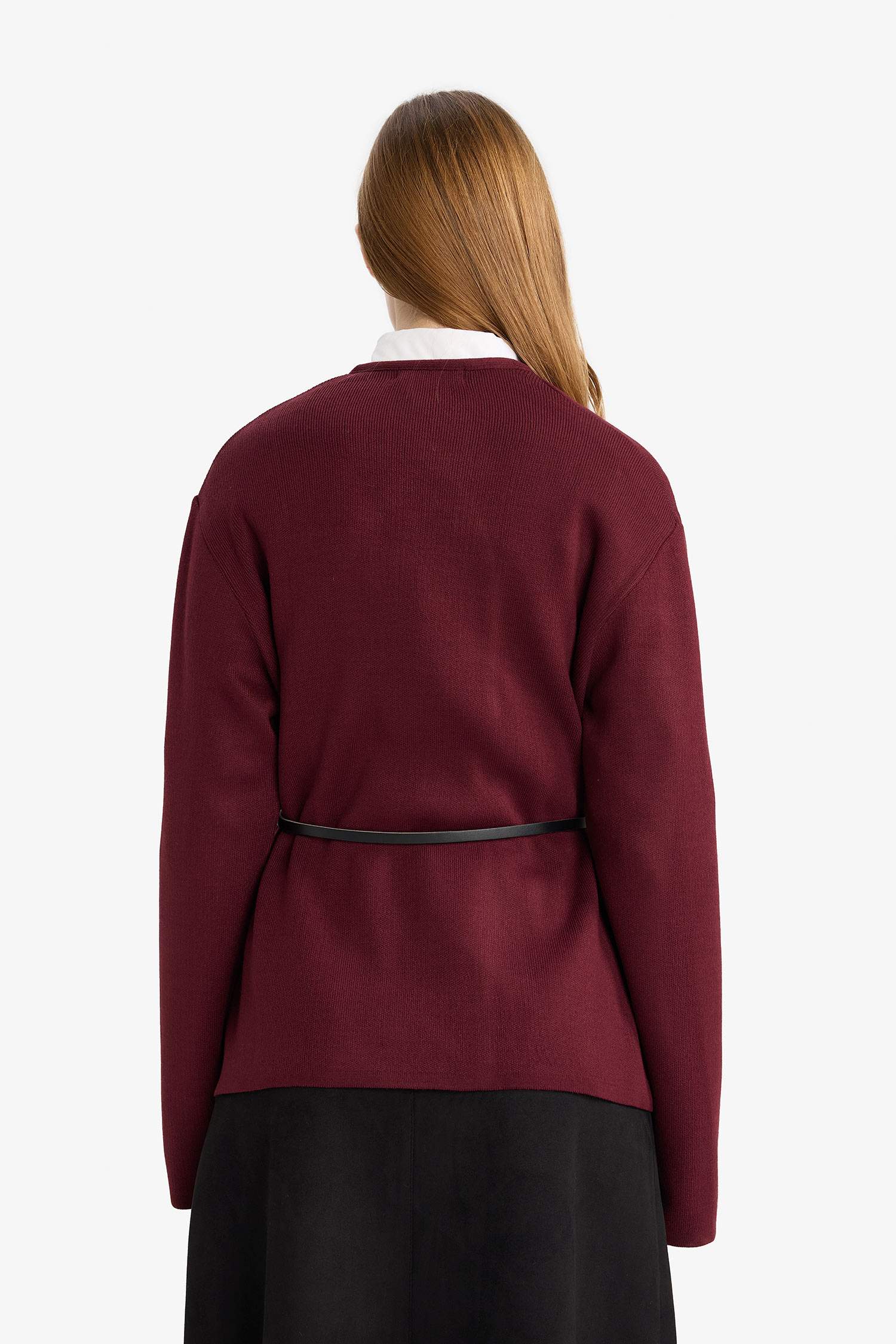 Slim Fit V-Neck Knitwear Cardigan