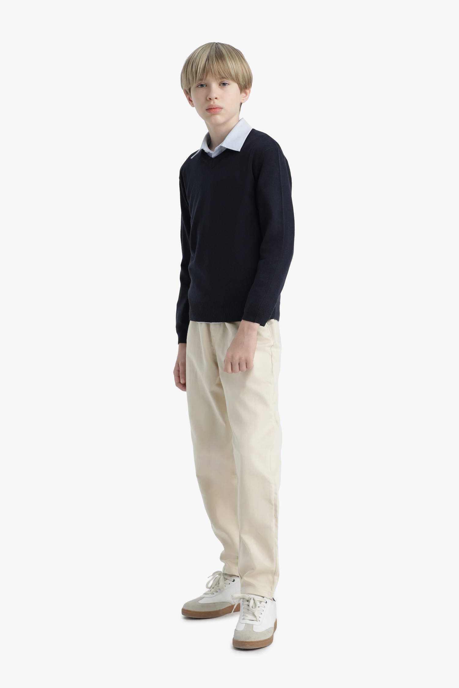 Ұлдарға қалыпты пішім Пулловер