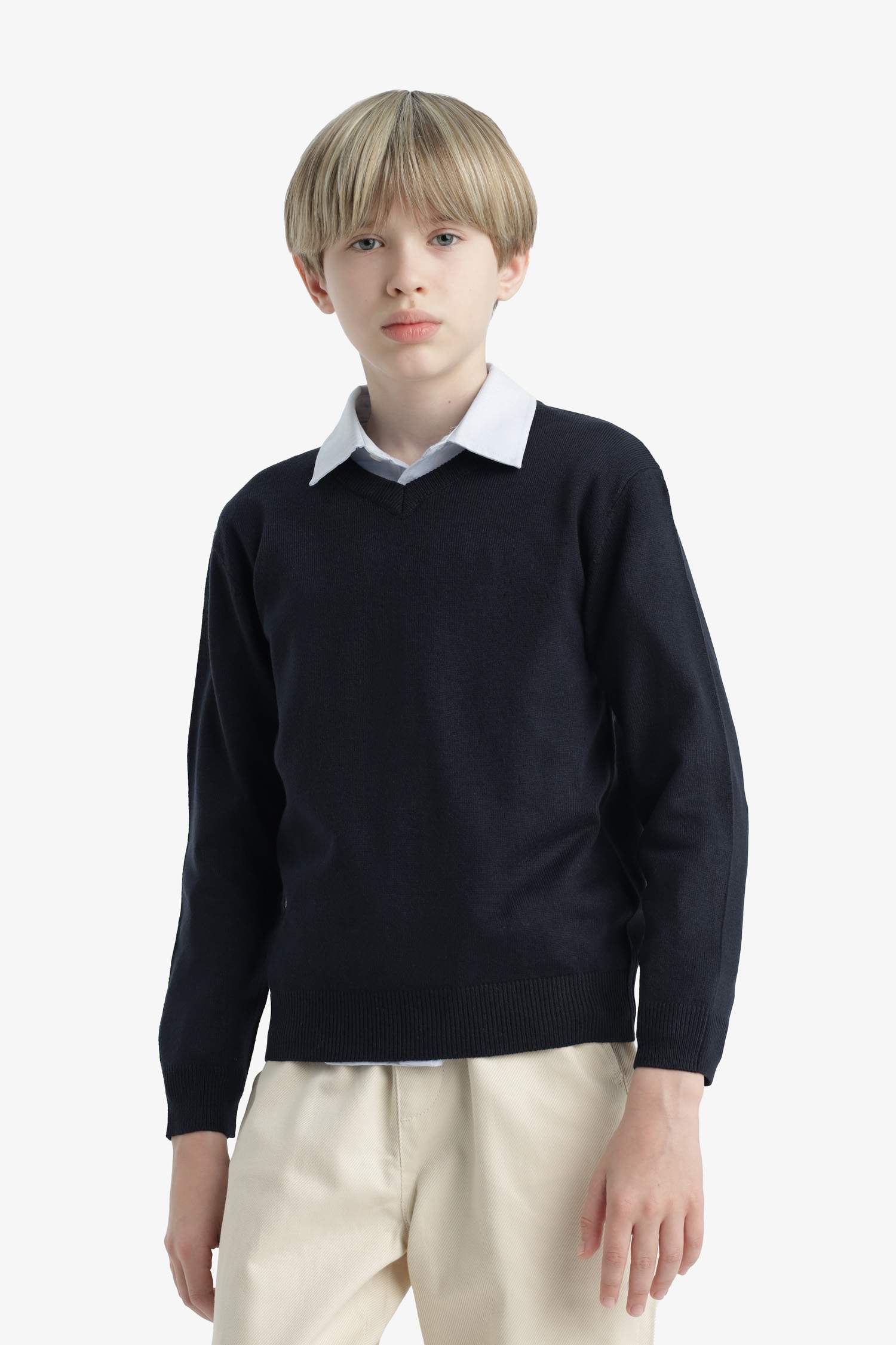 Ұлдарға қалыпты пішім Пулловер