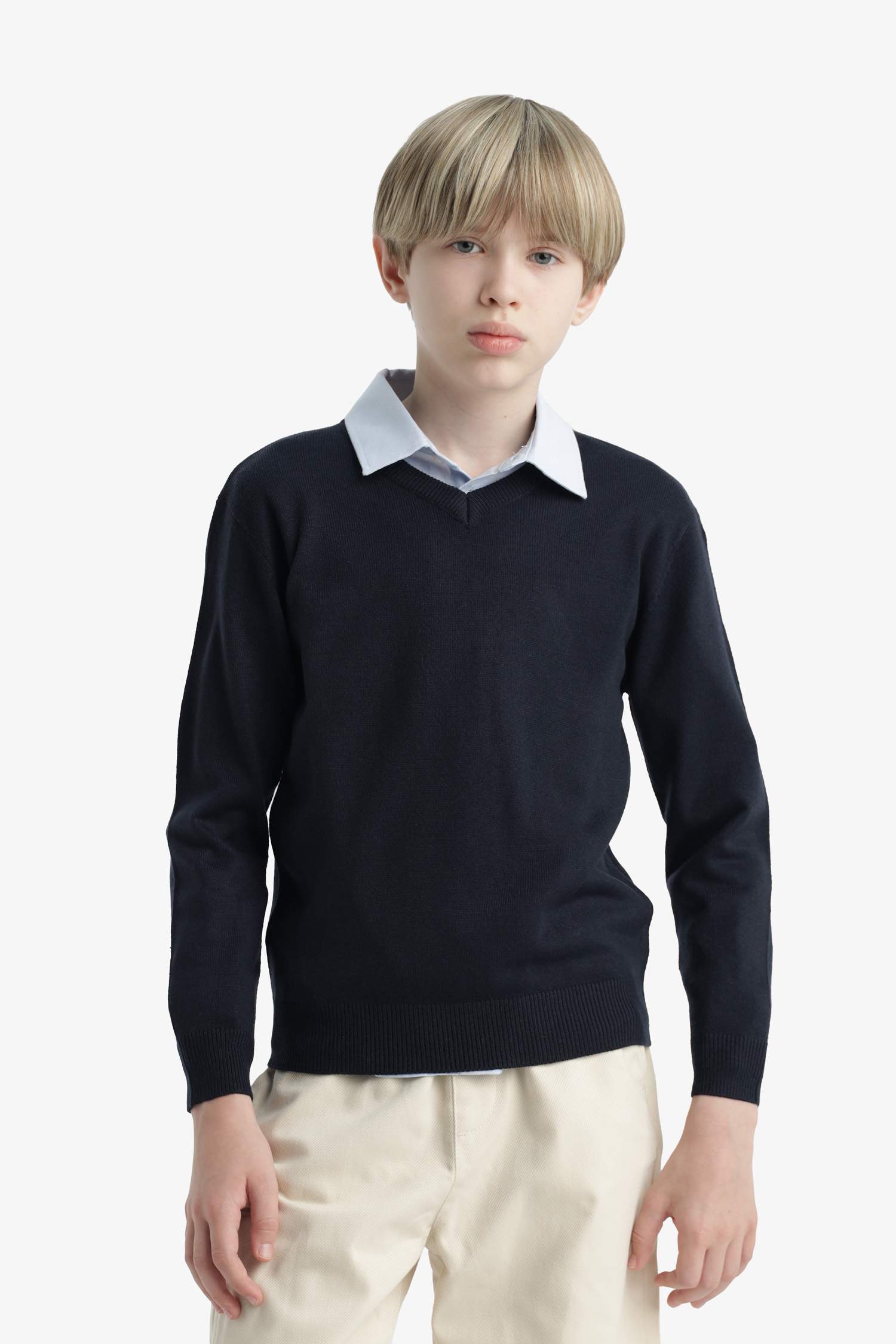 Ұлдарға қалыпты пішім Пулловер