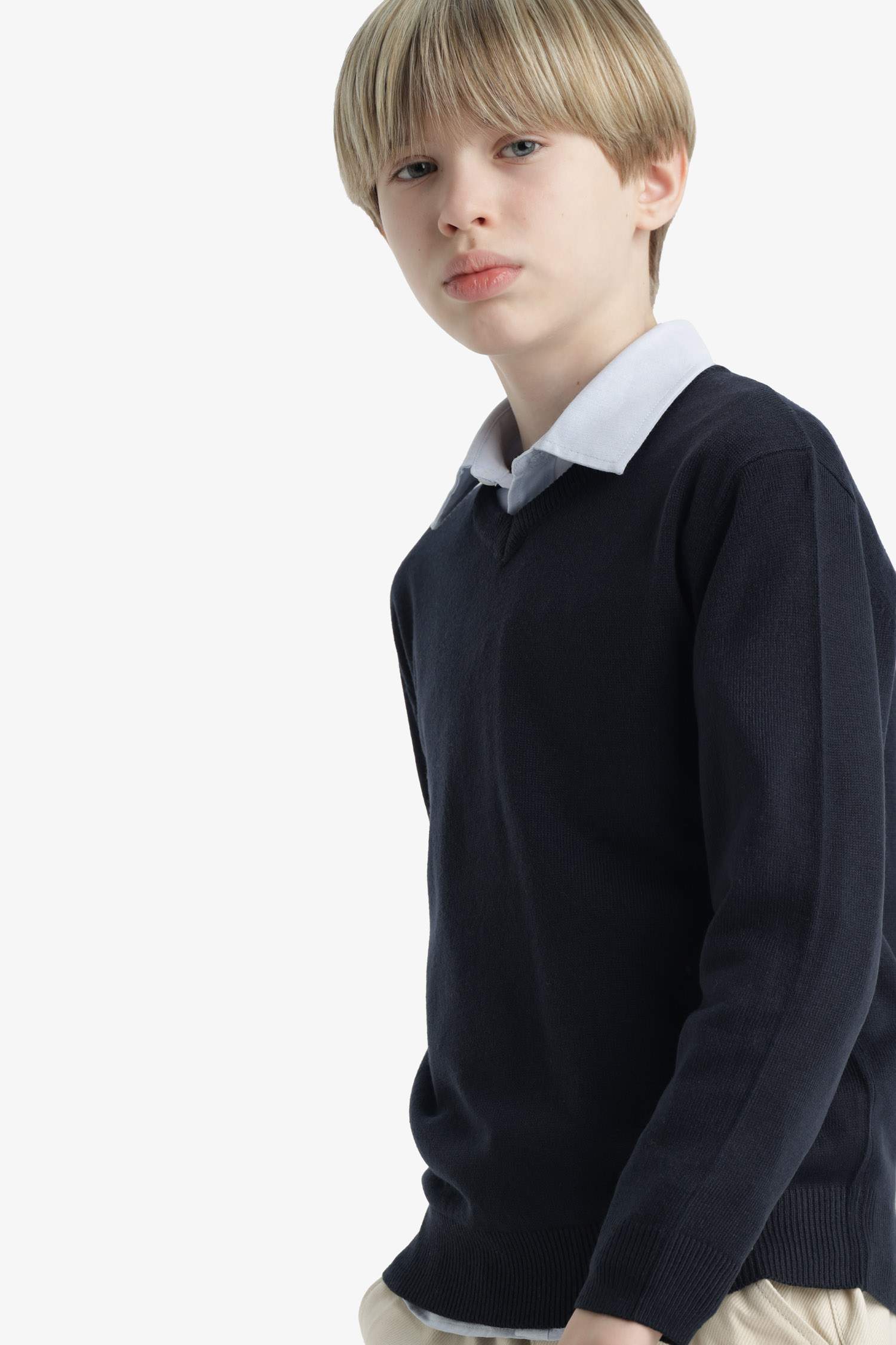 Ұлдарға қалыпты пішім Пулловер