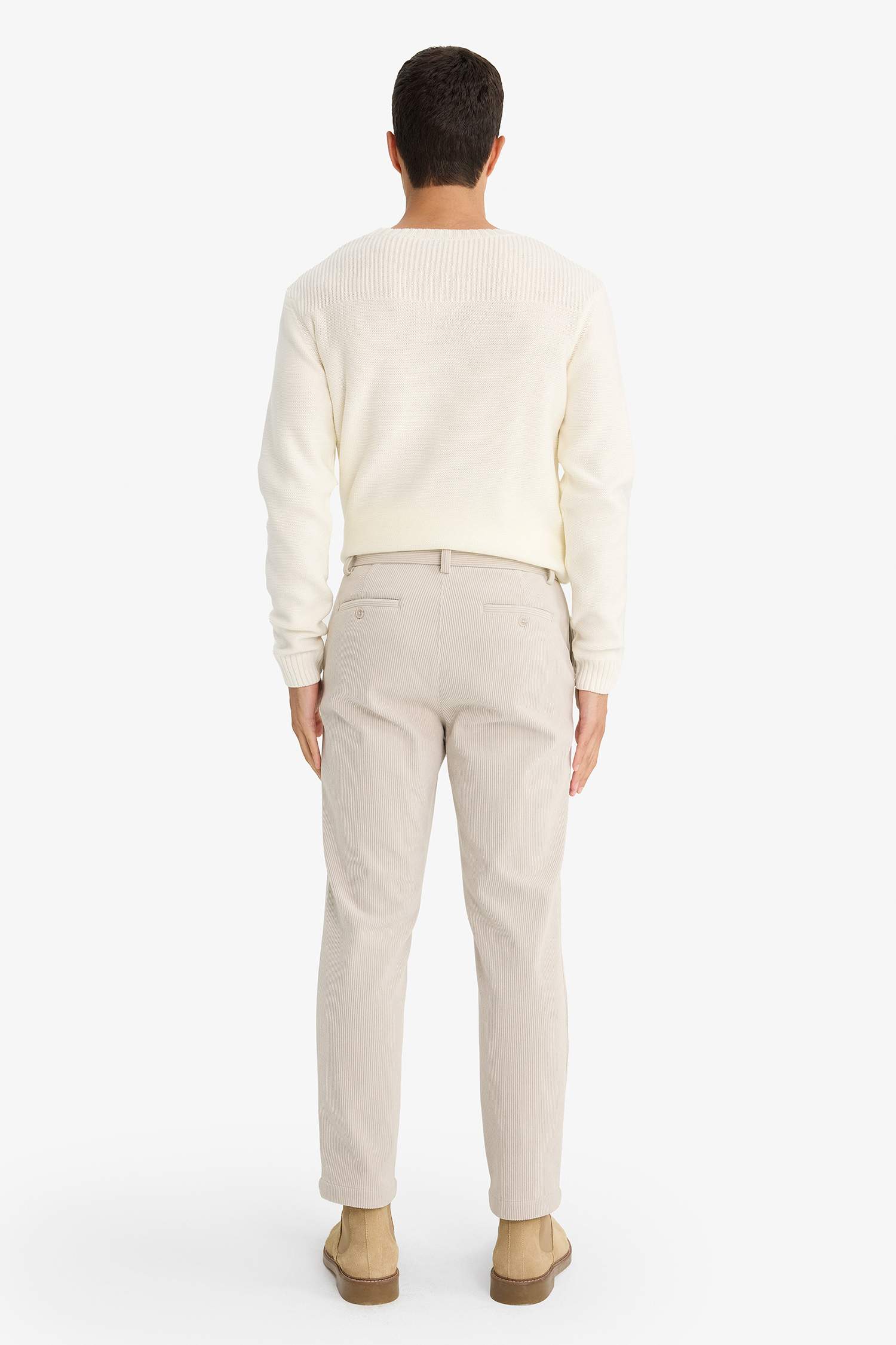 Regular Fit Straight Leg Chino Pants