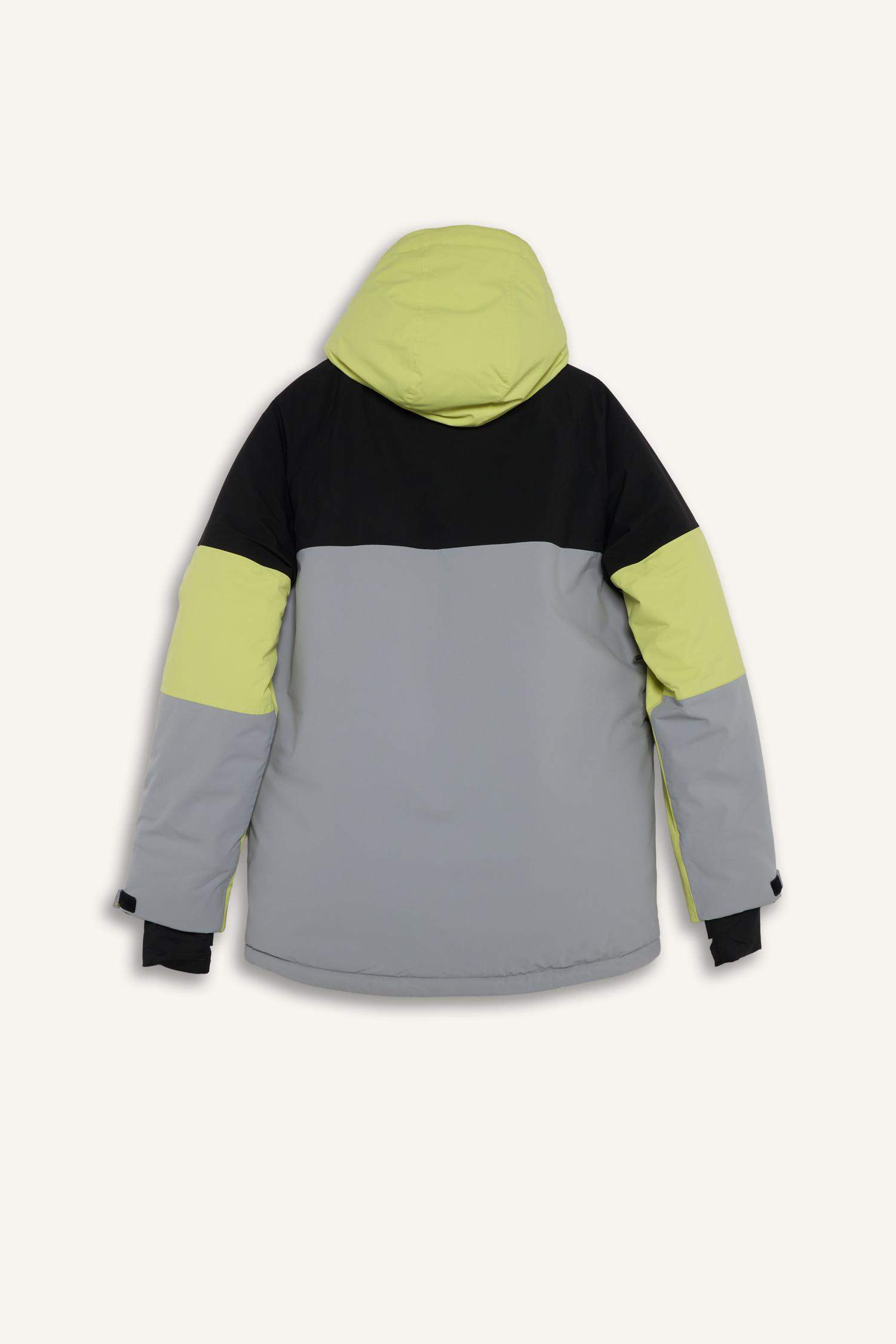 Лыжная куртка Defactofit водостойкая Regular Fit с капюшоном и молнией