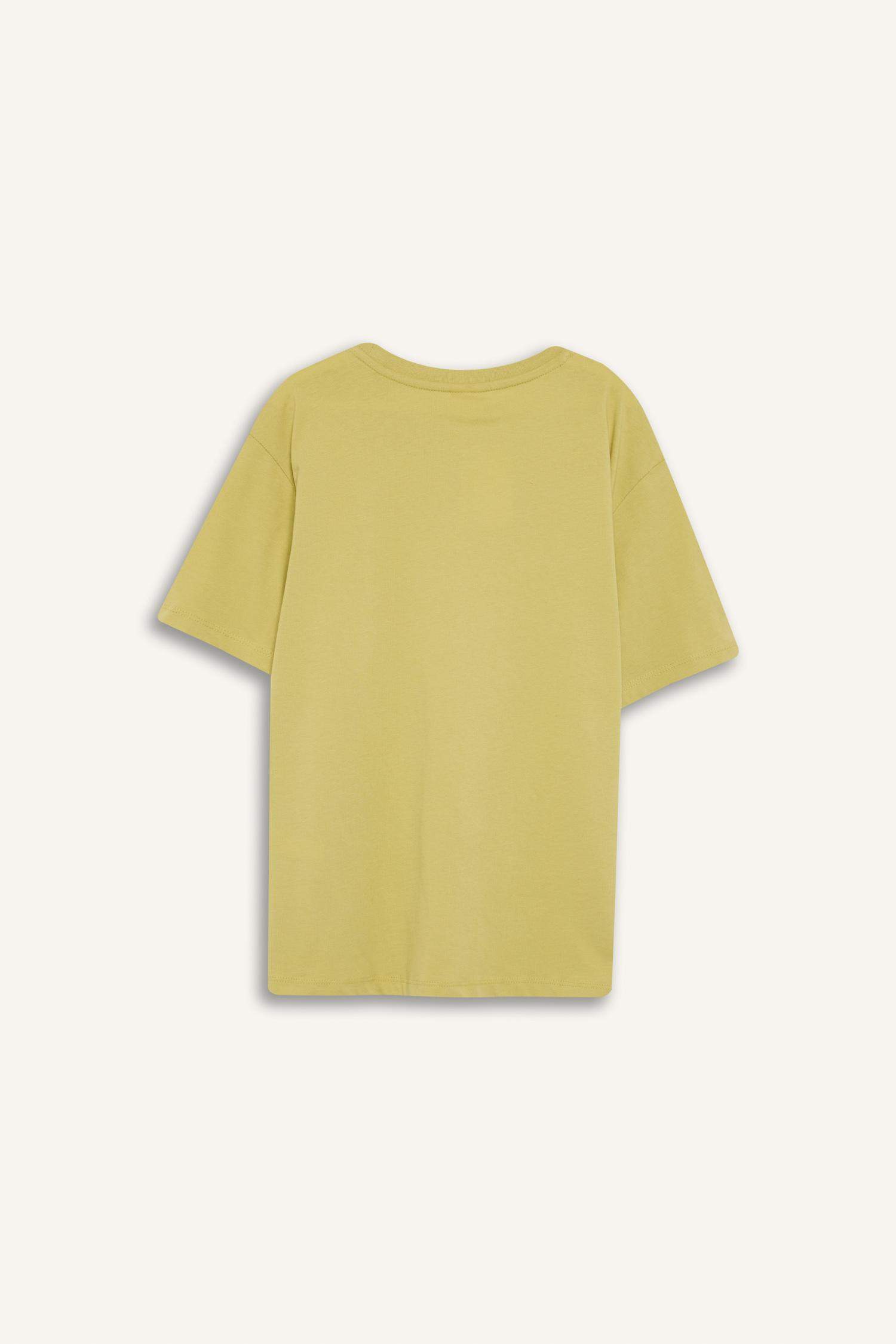 تيشيرت ولادي نص ردن مطبوع قصة عادية