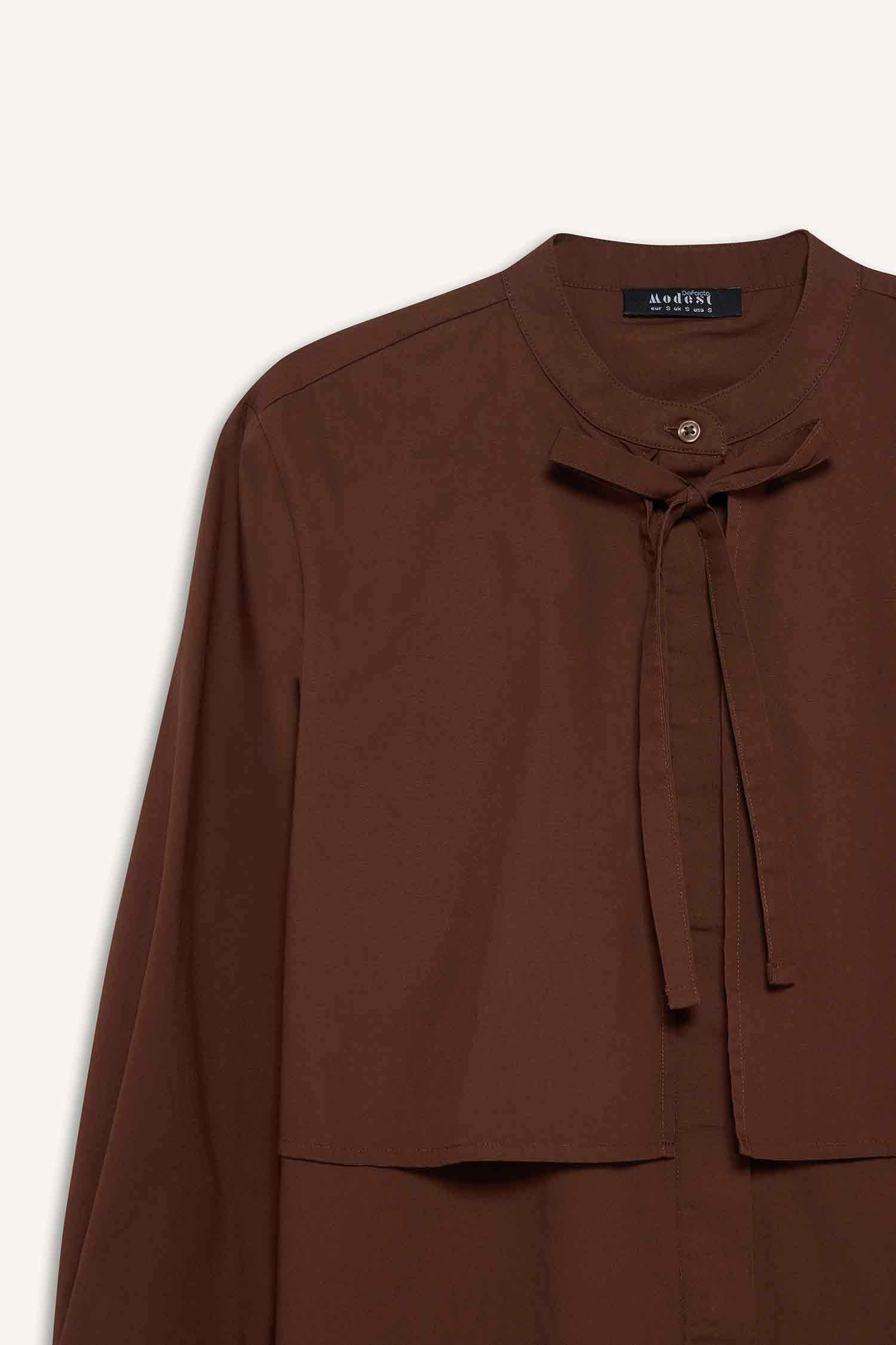 Relax Fit Poplin Uzun Kollu Tunik