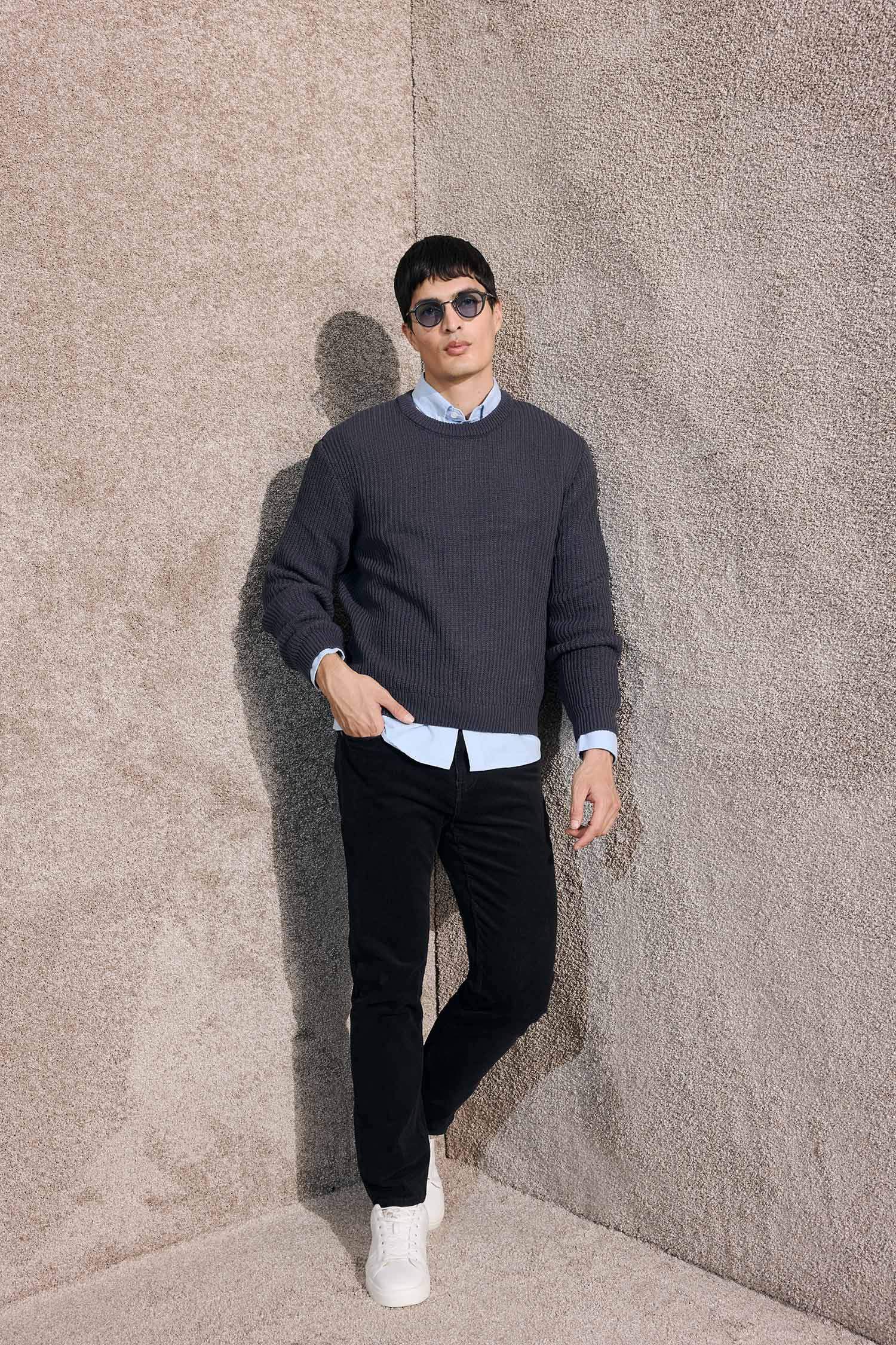 Regular Fit Fitilli Kadife Pantolon