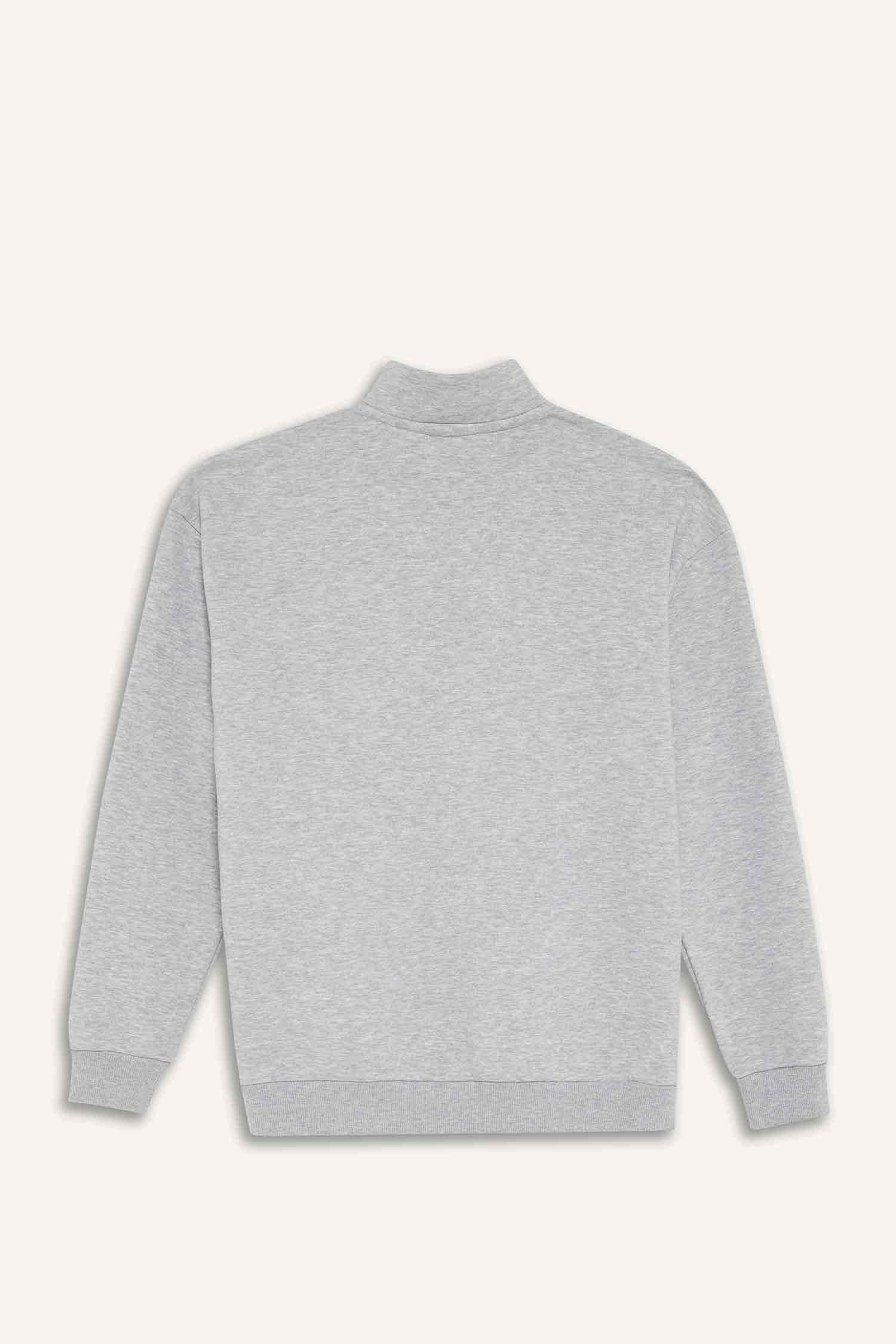 Boxy Fit Thick Fabric Sweatshirt