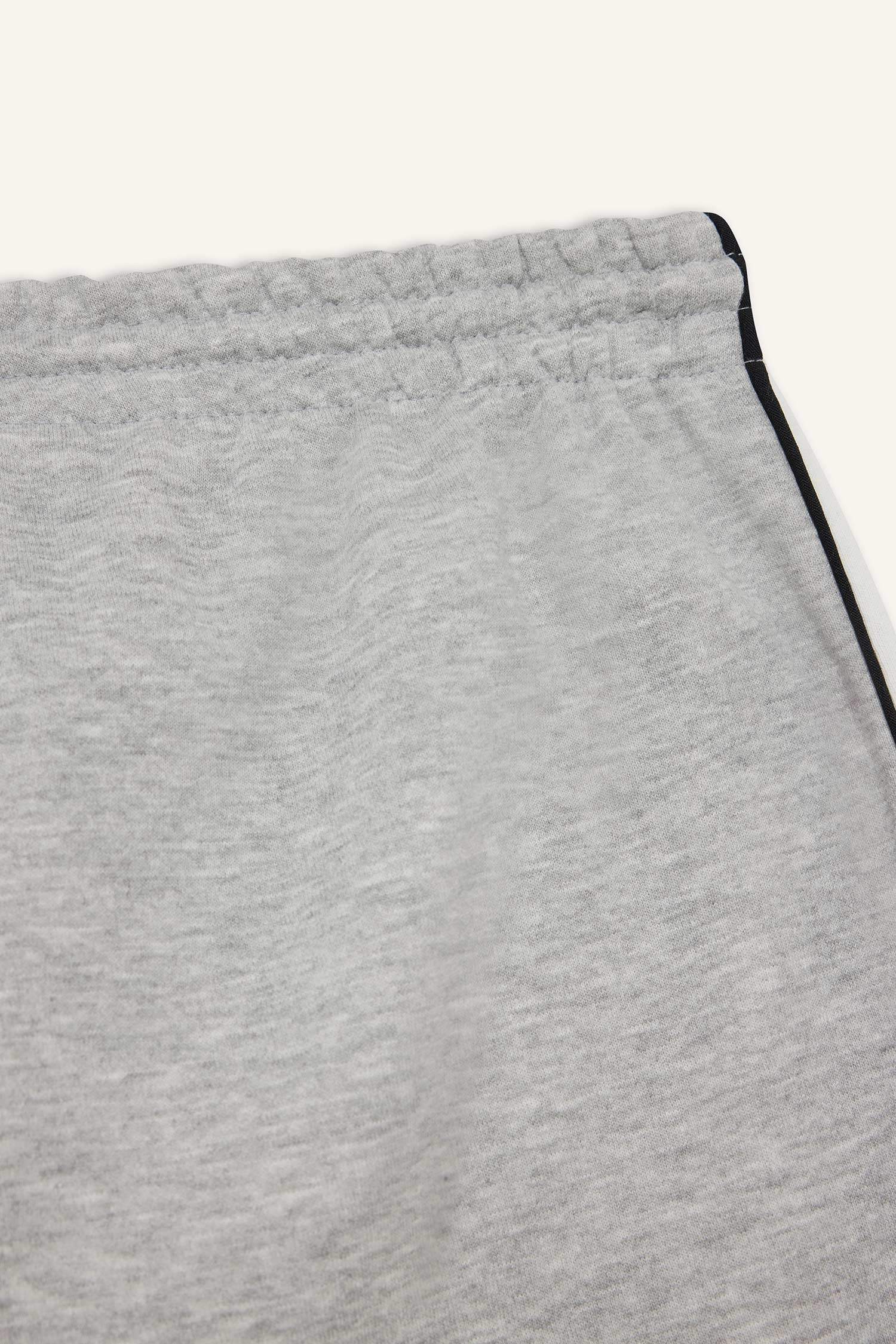 Wide Leg Beli Lastikli Cepli Geniş Paça Eşofman Altı