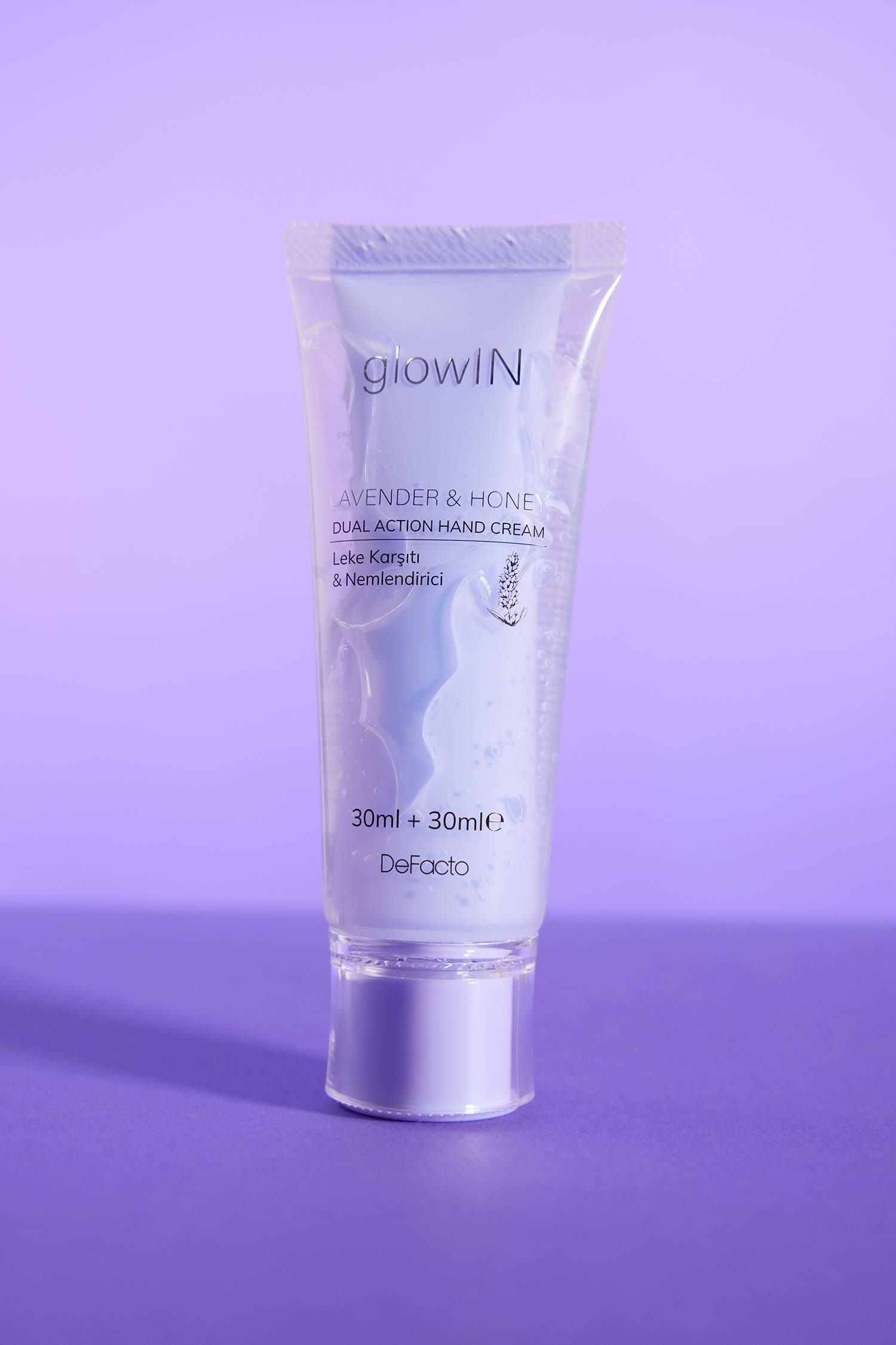 GlowIN Lavanta ve Bal Özlü Nemlendirici El Kremi – Çift Etkili Besleyici & Onarıcı Formül (75ml)