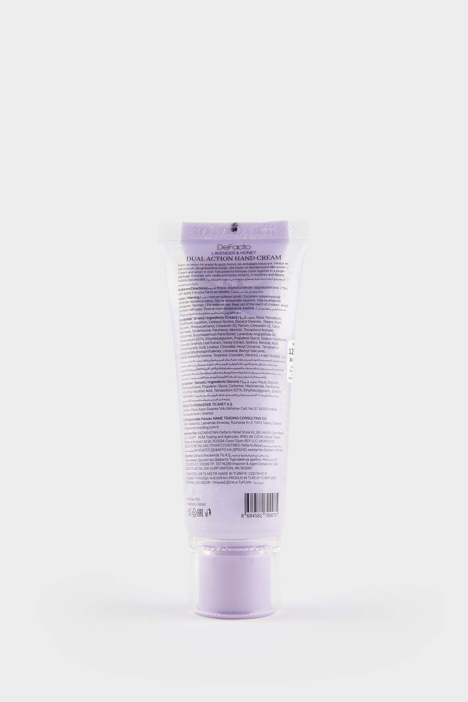 GlowIN Lavanta ve Bal Özlü Nemlendirici El Kremi – Çift Etkili Besleyici & Onarıcı Formül (75ml)