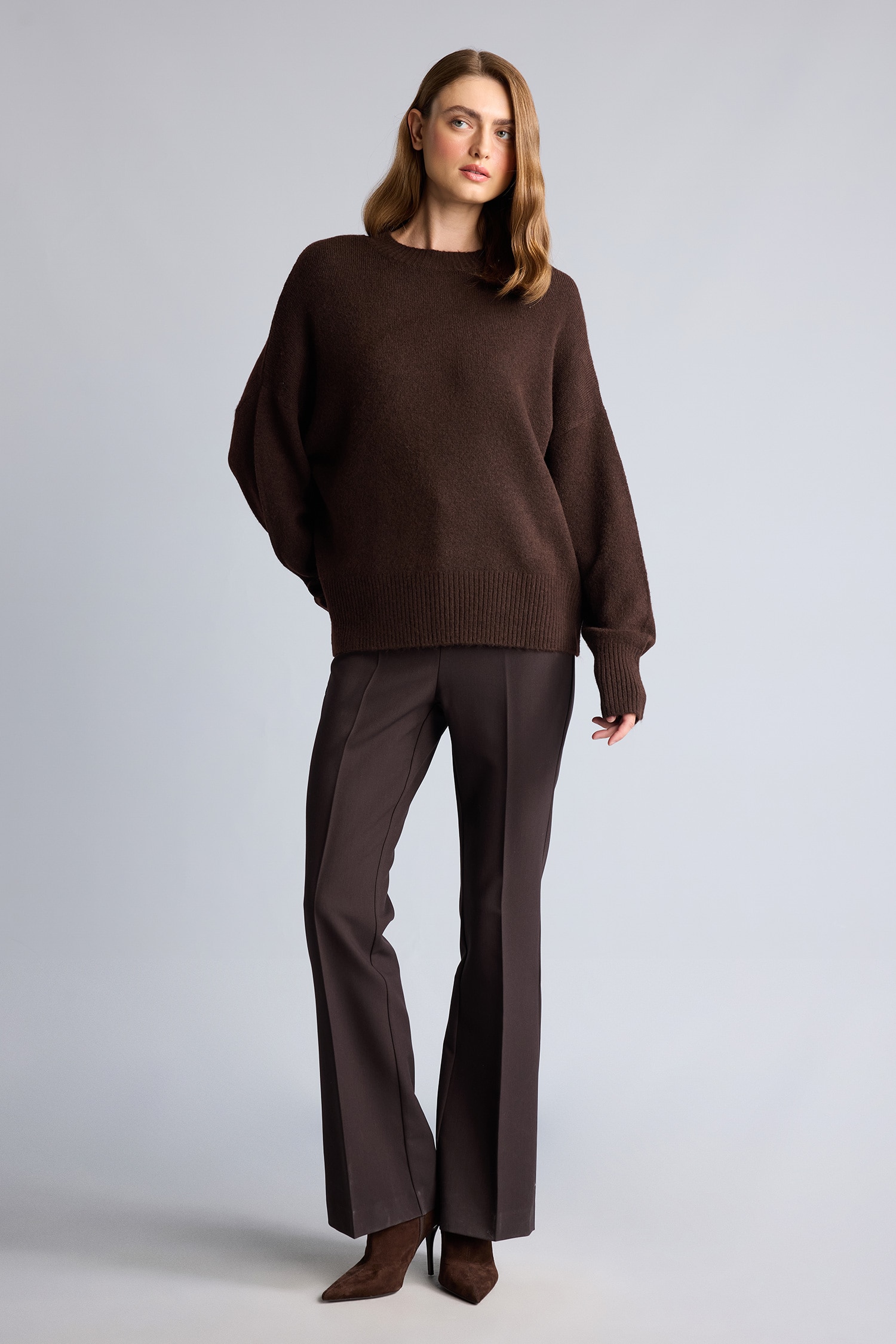 DeFacto Oversize Basic Triko Kazak görsel 2