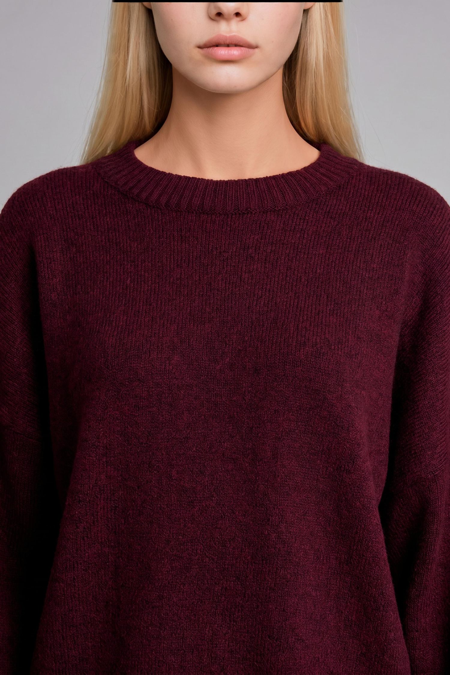 DeFacto Oversize Basic Triko Kazak görsel 3