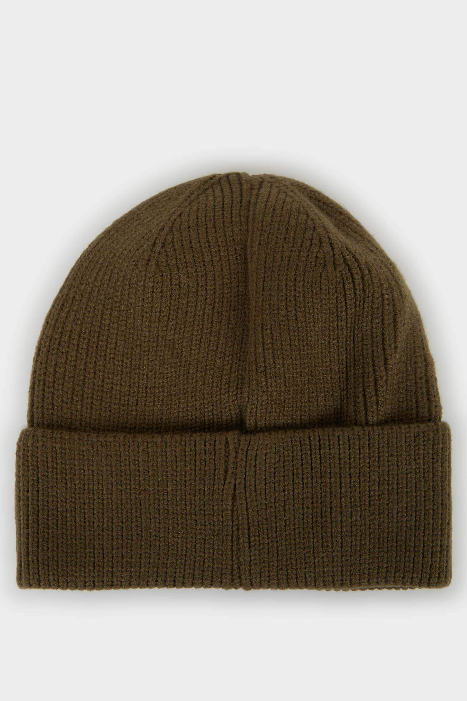 Erkek Dokuma Etiketli Triko Bere