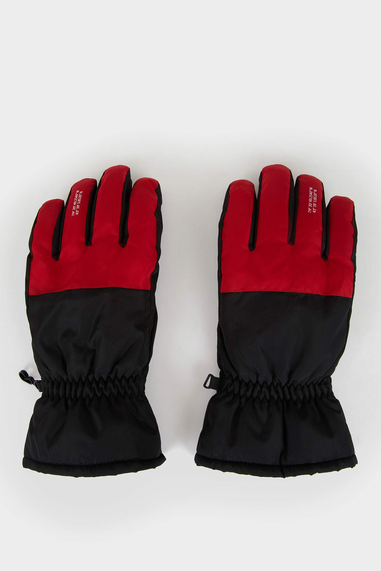 Мужские перчатки с блокировкой цвета