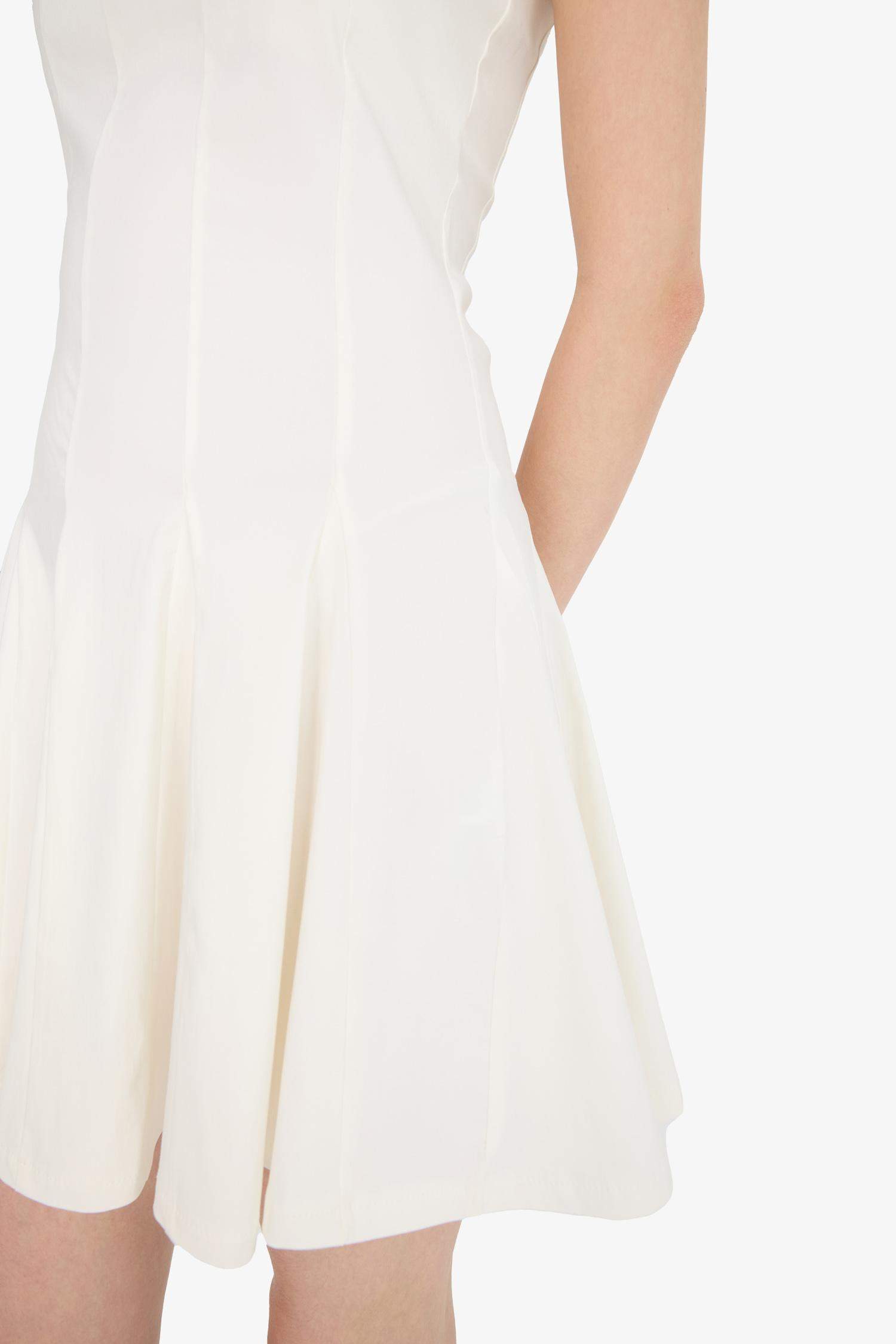 فستان قصير بنغالين بدون حمالات