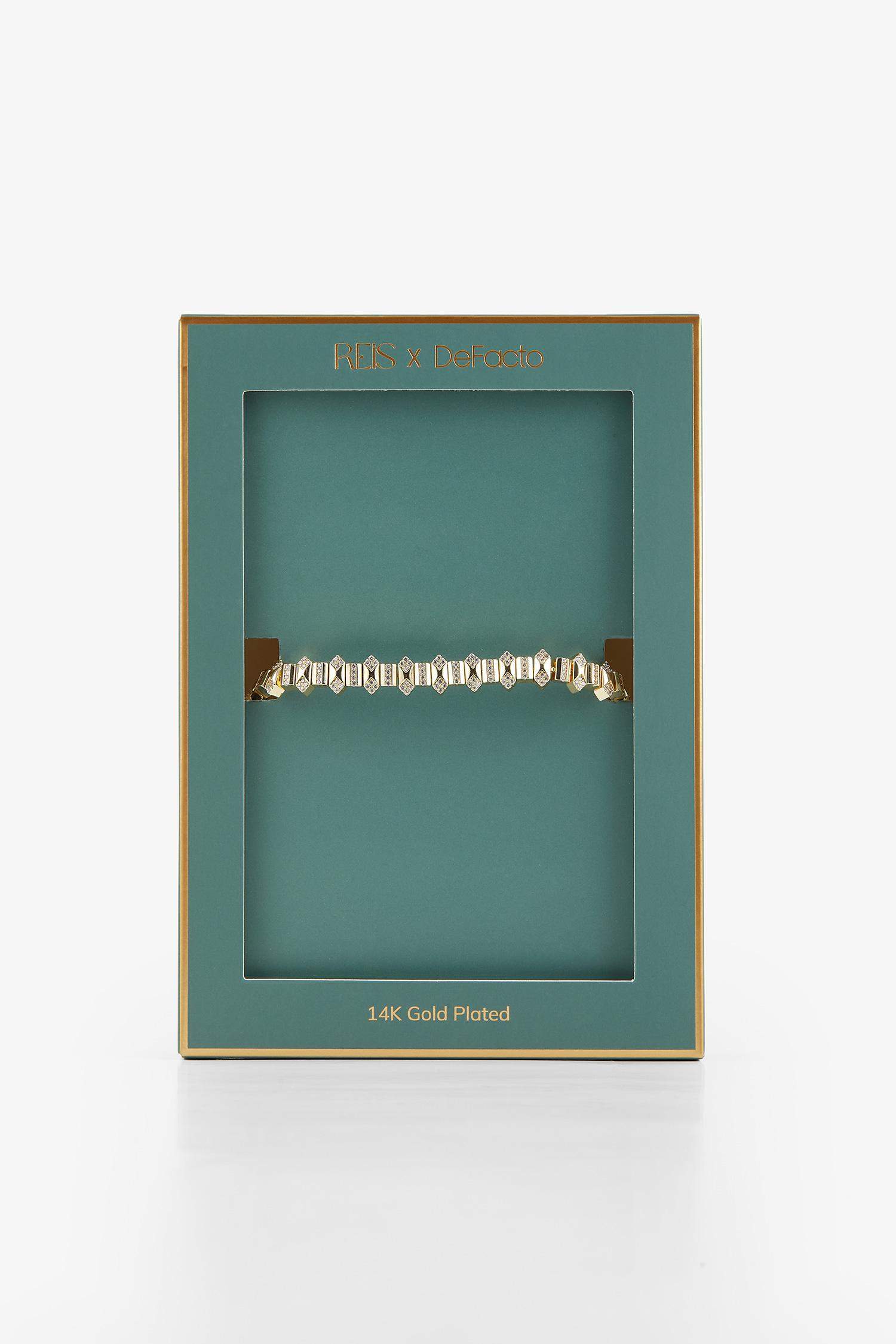 سوار نسائي ذهبي من Reis x DeFacto