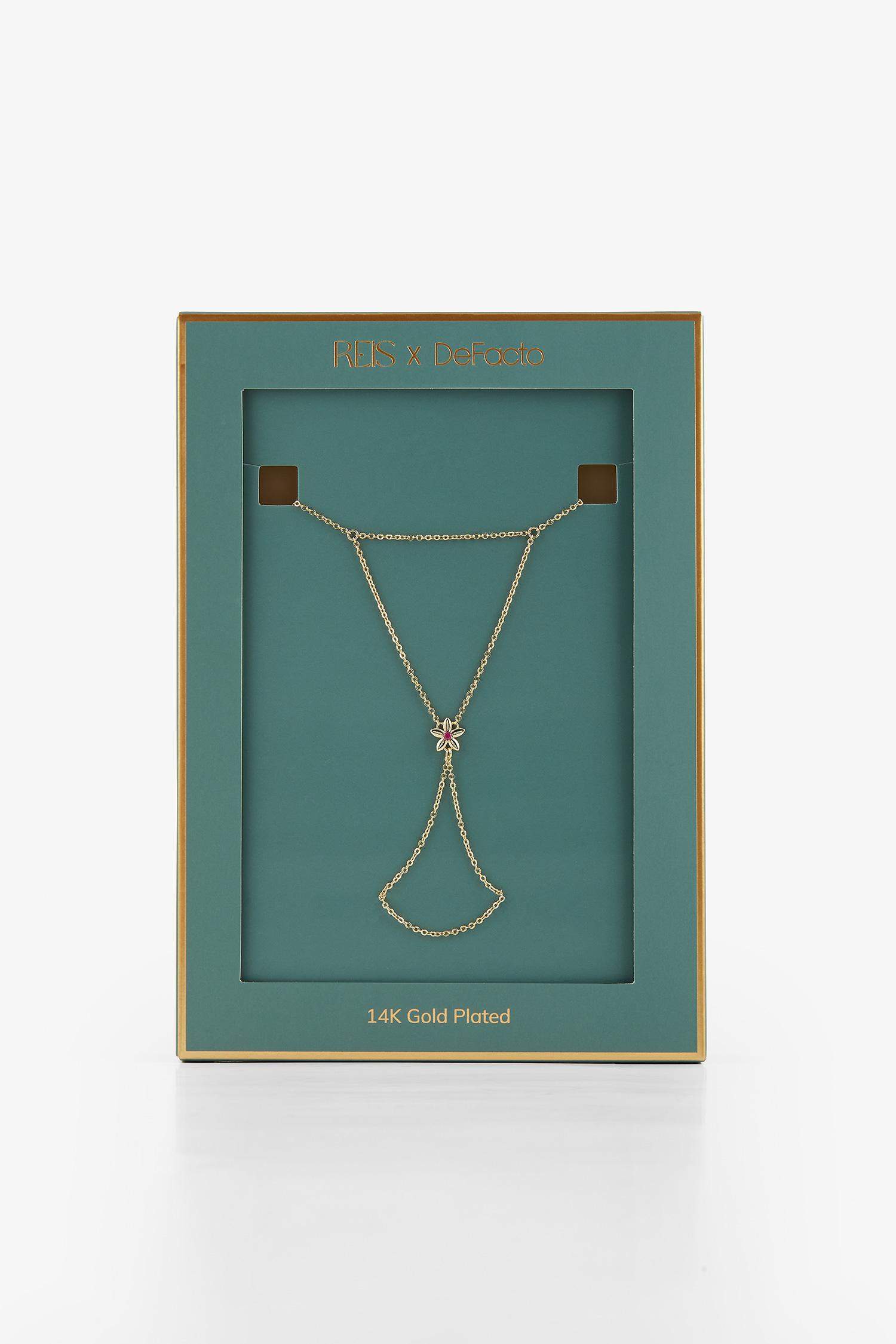 Reis x DeFacto Gold Plated Cemre Star Themed Gold Shahmaran