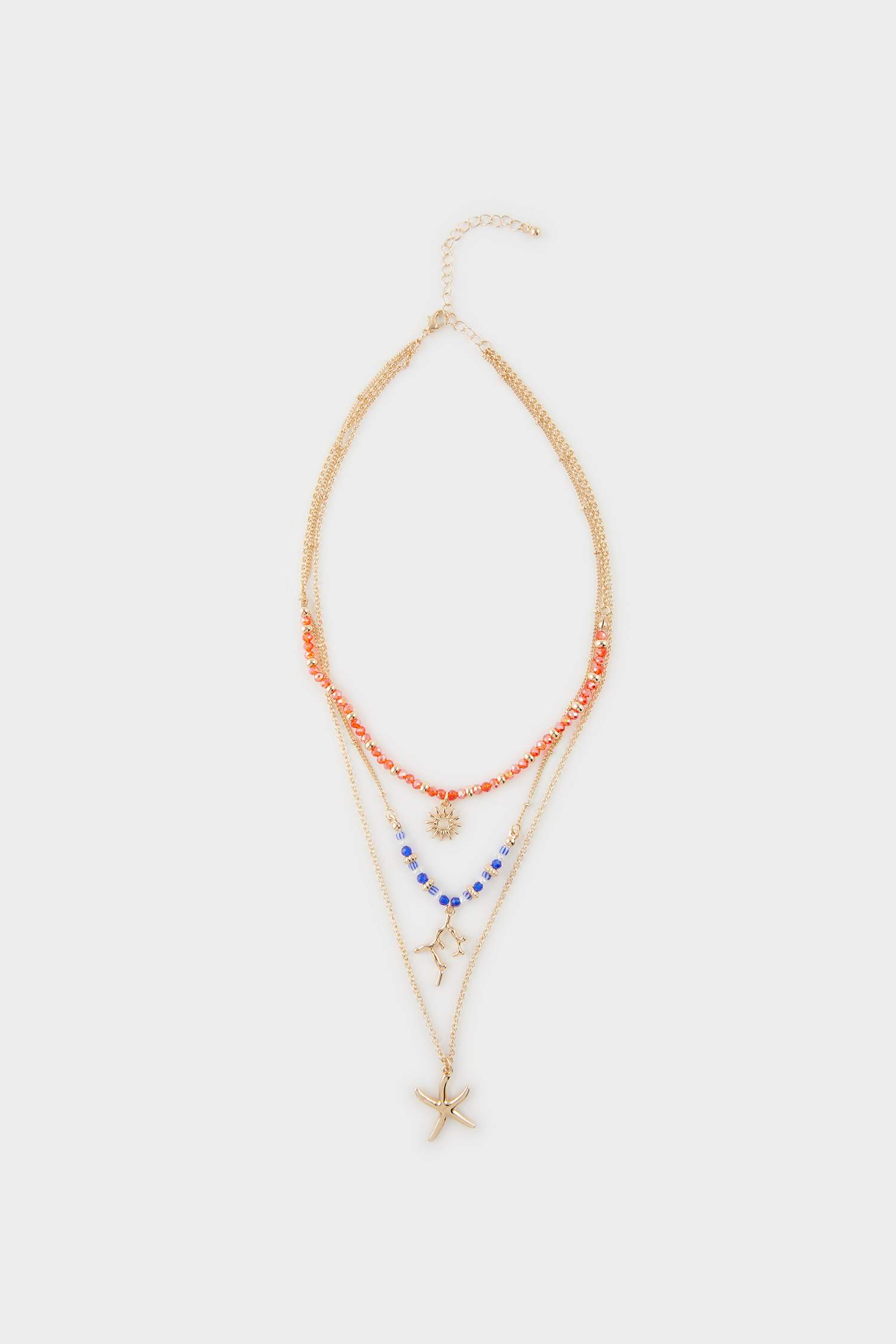 Lot de 3 Colliers dorés coquillage pour femme