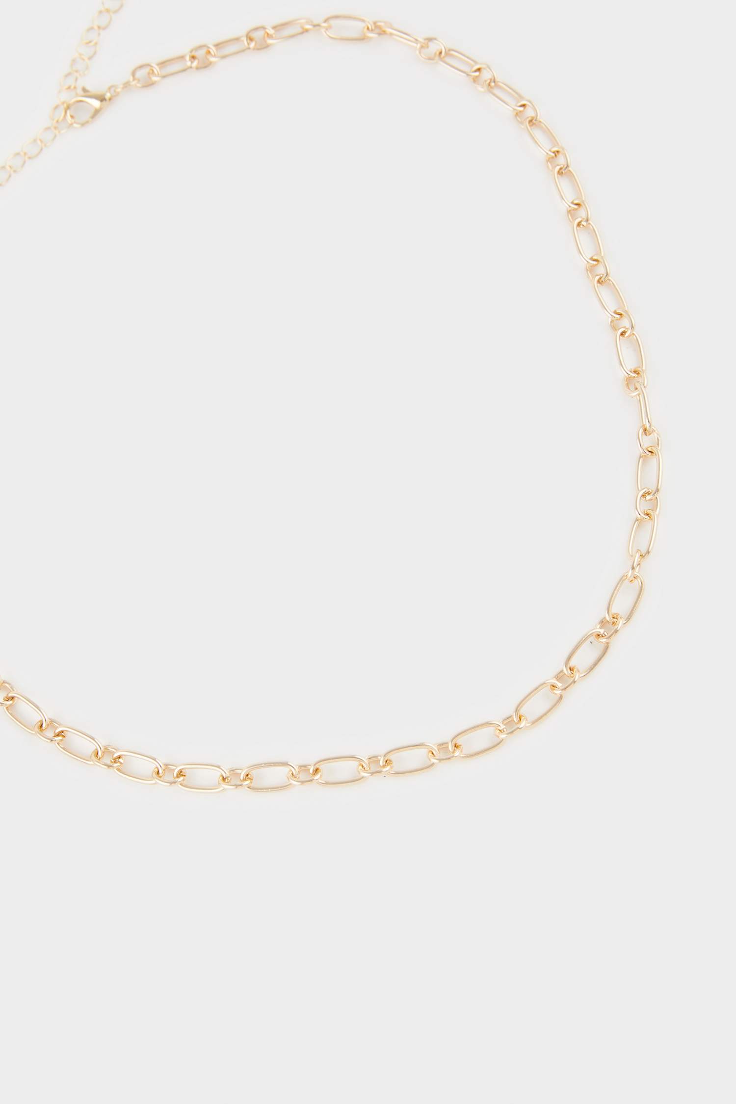 Woman 2 Piece Blue and Gold Necklace