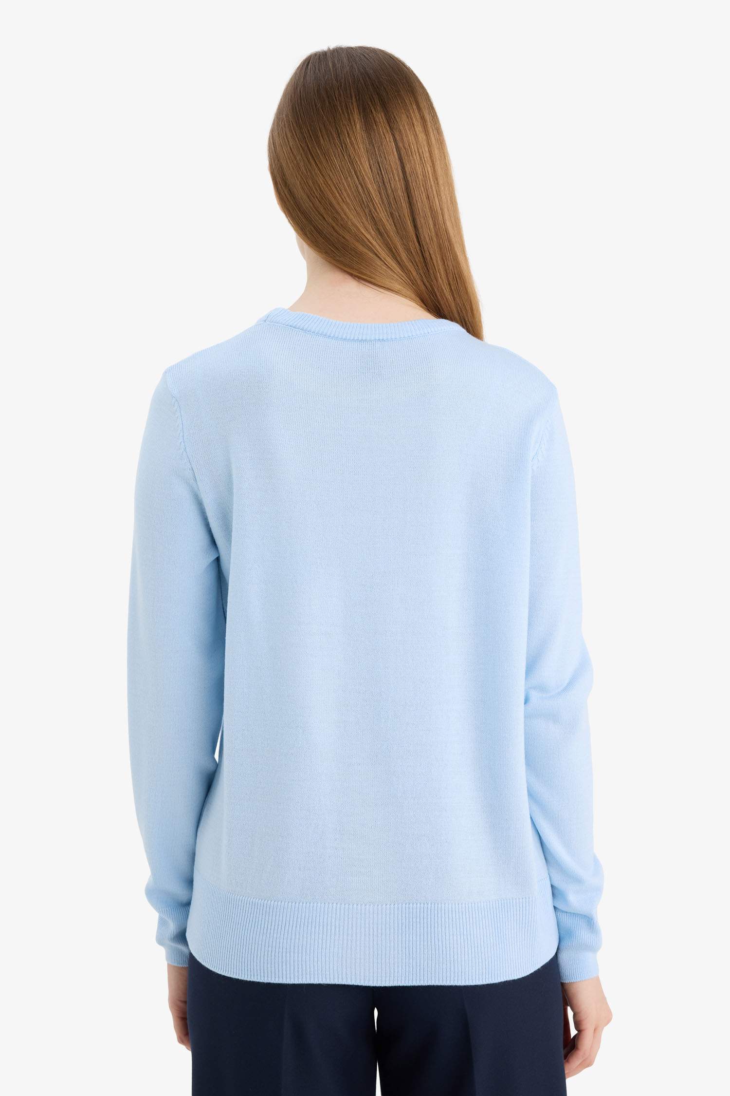 Regular Fit Crew Neck Knitwear Pullover