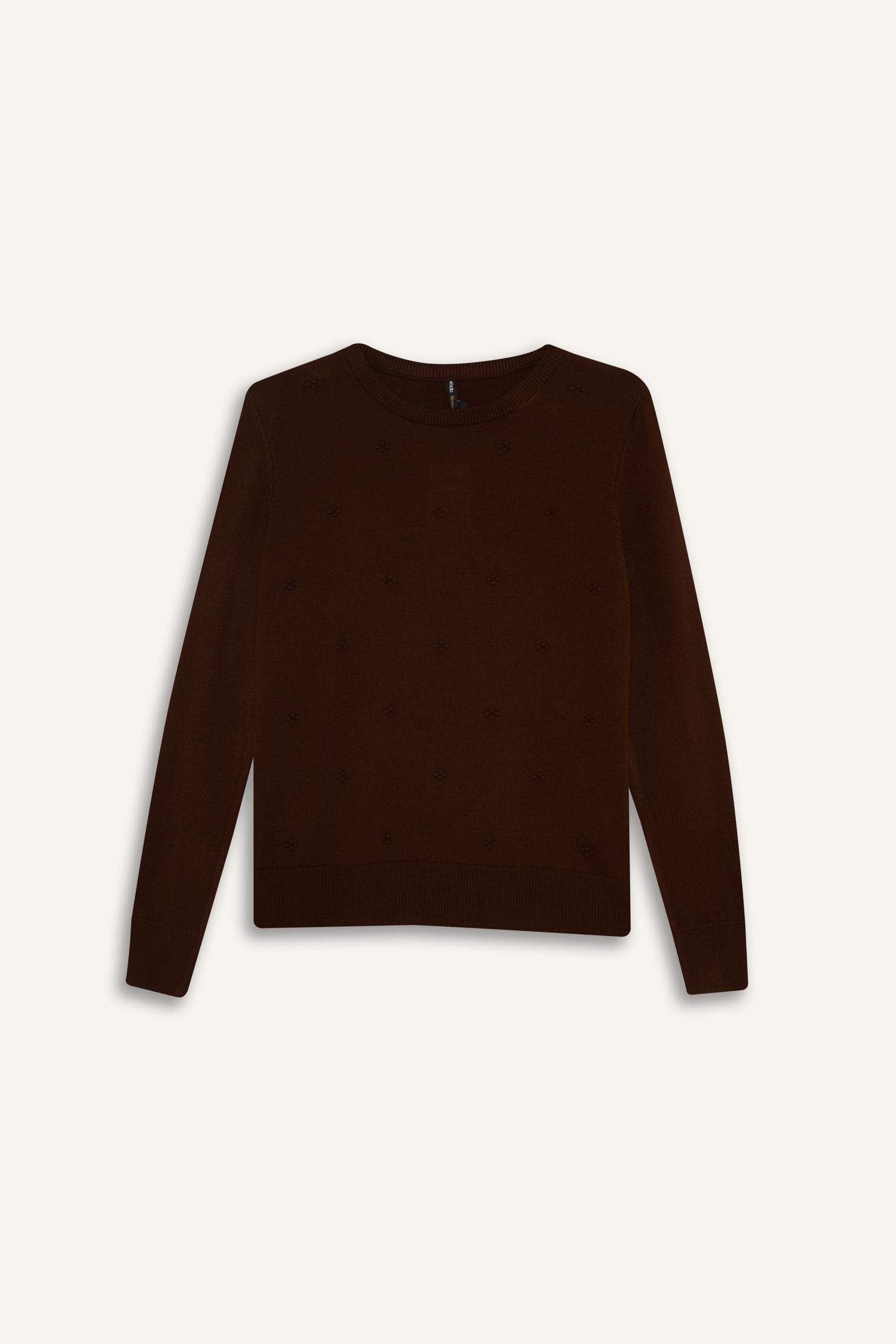 Regular Fit Crew Neck Knitwear Pullover