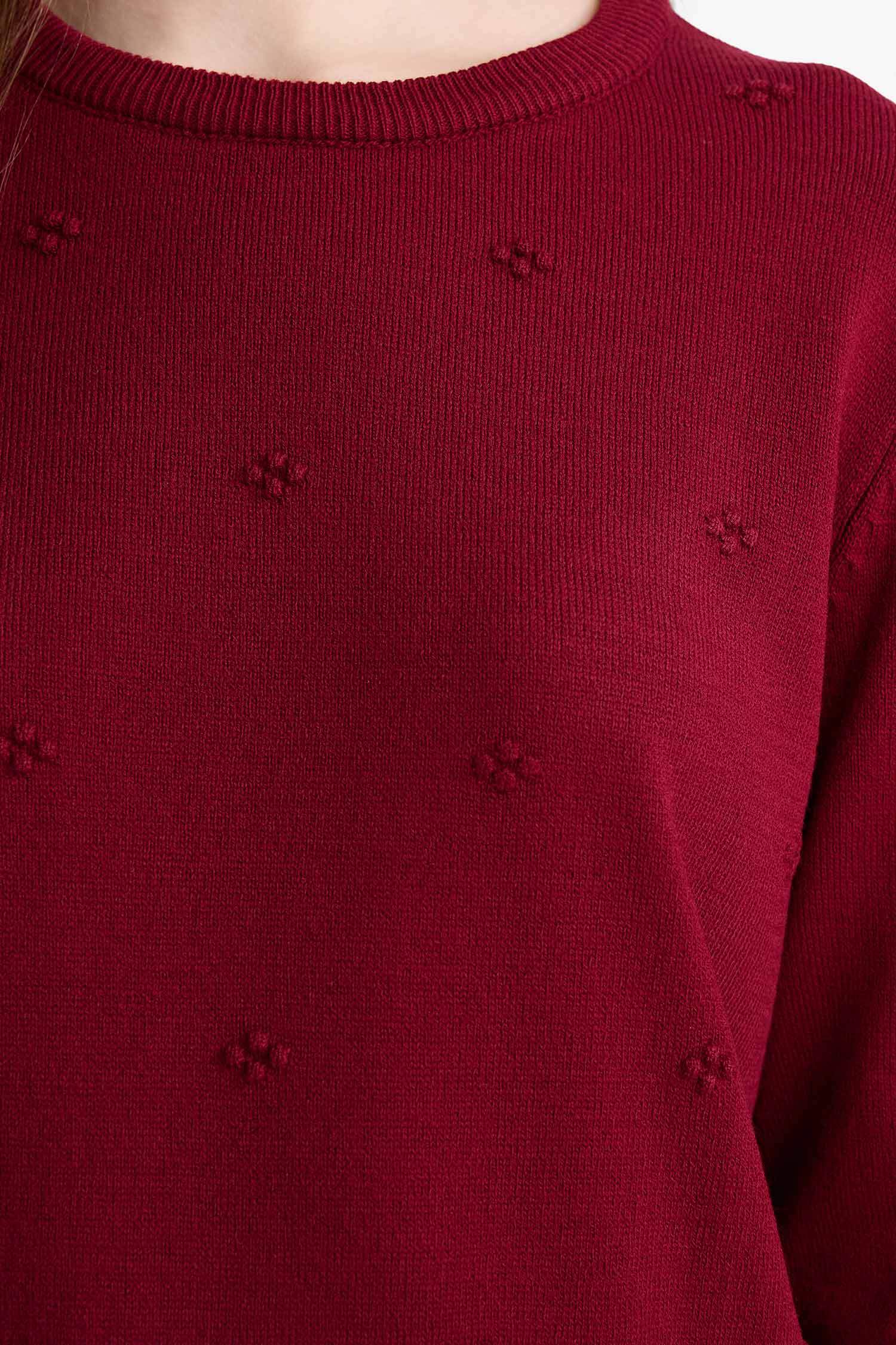 Regular Fit Bisiklet Yaka Triko Kazak