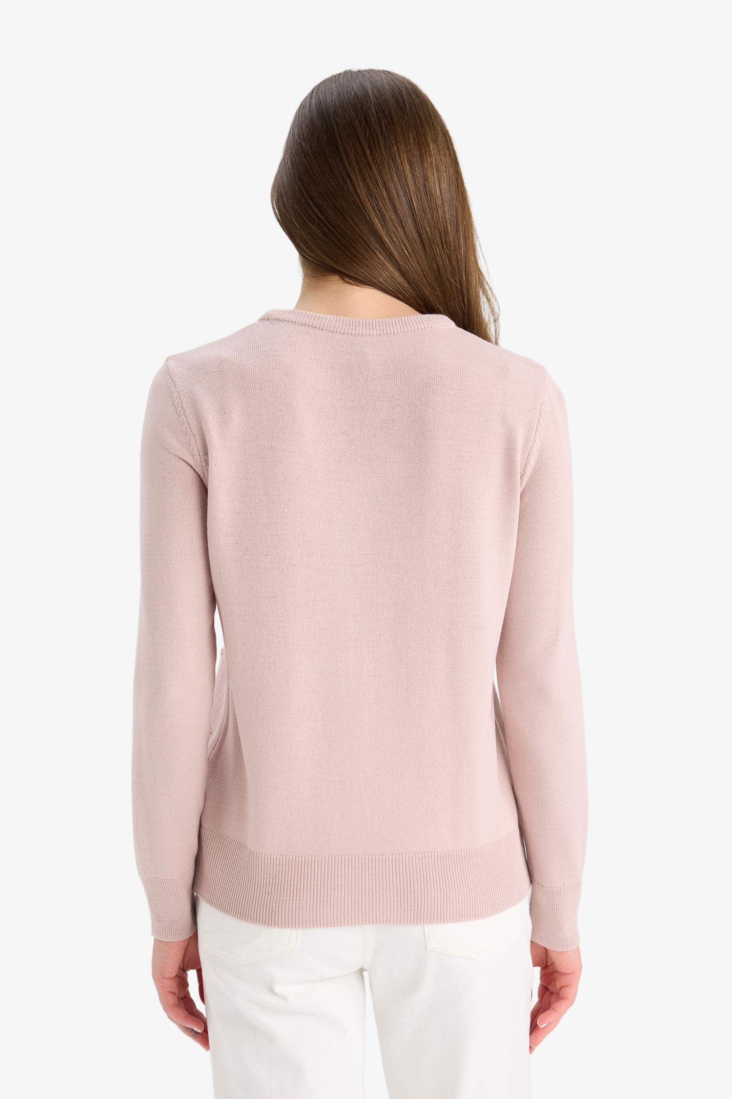 Regular Fit Crew Neck Knitwear Pullover