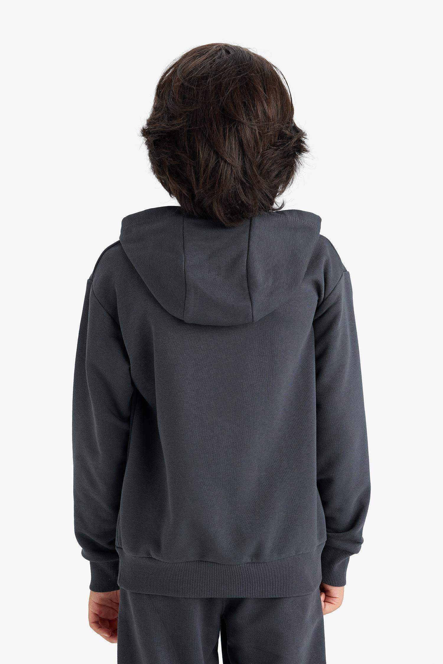 Erkek Çocuk NBA Chicago Bulls Kapüşonlu Sweatshirt