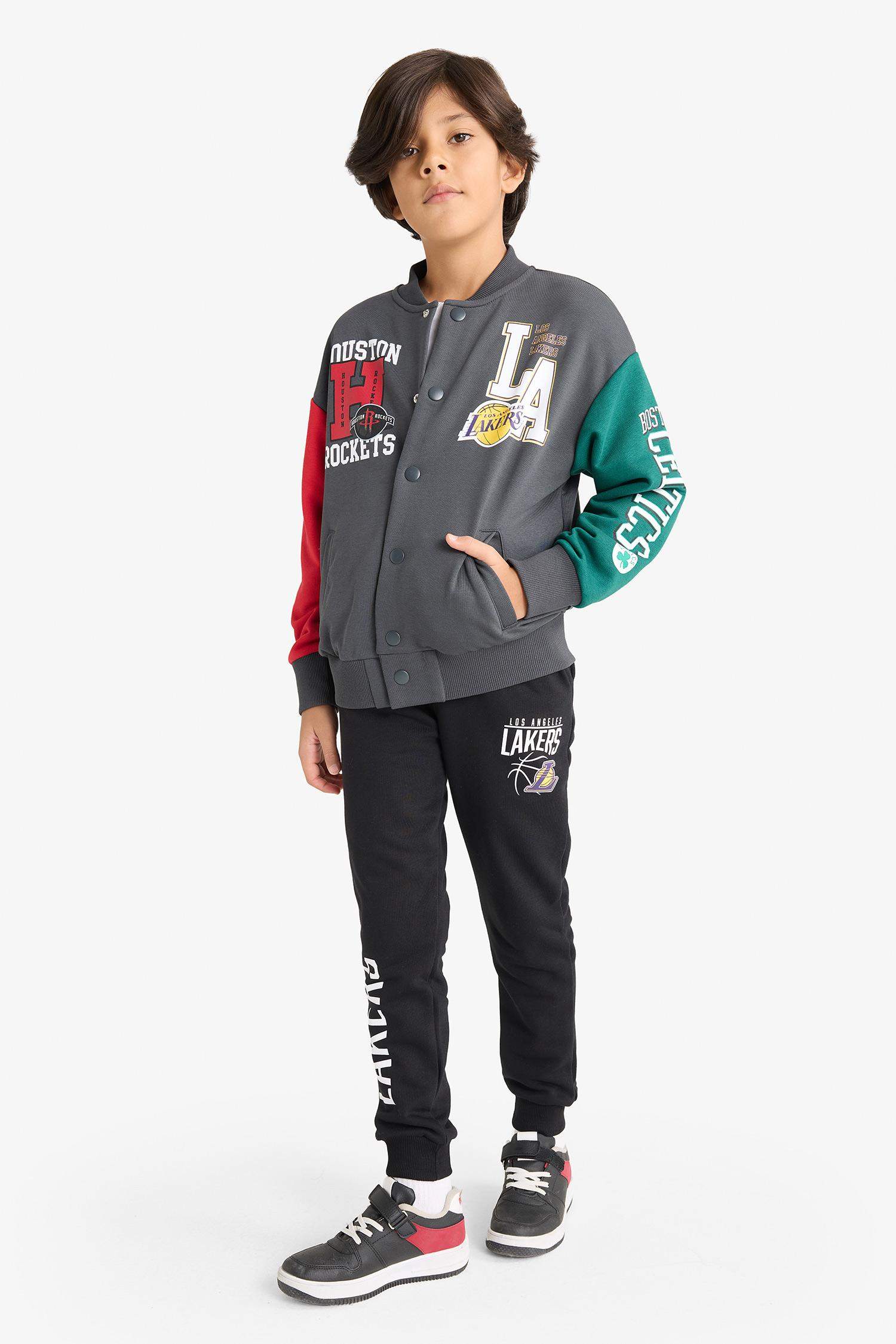 Boy NBA Los Angeles Lakers Elastic Waist Jogger Sweatpants