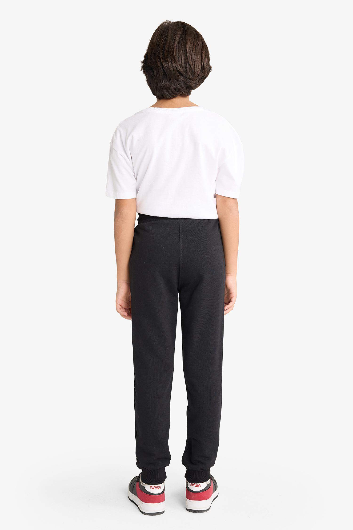 Erkek Çocuk NBA Los Angeles Lakers Beli Lastikli Jogger Eşofman Altı