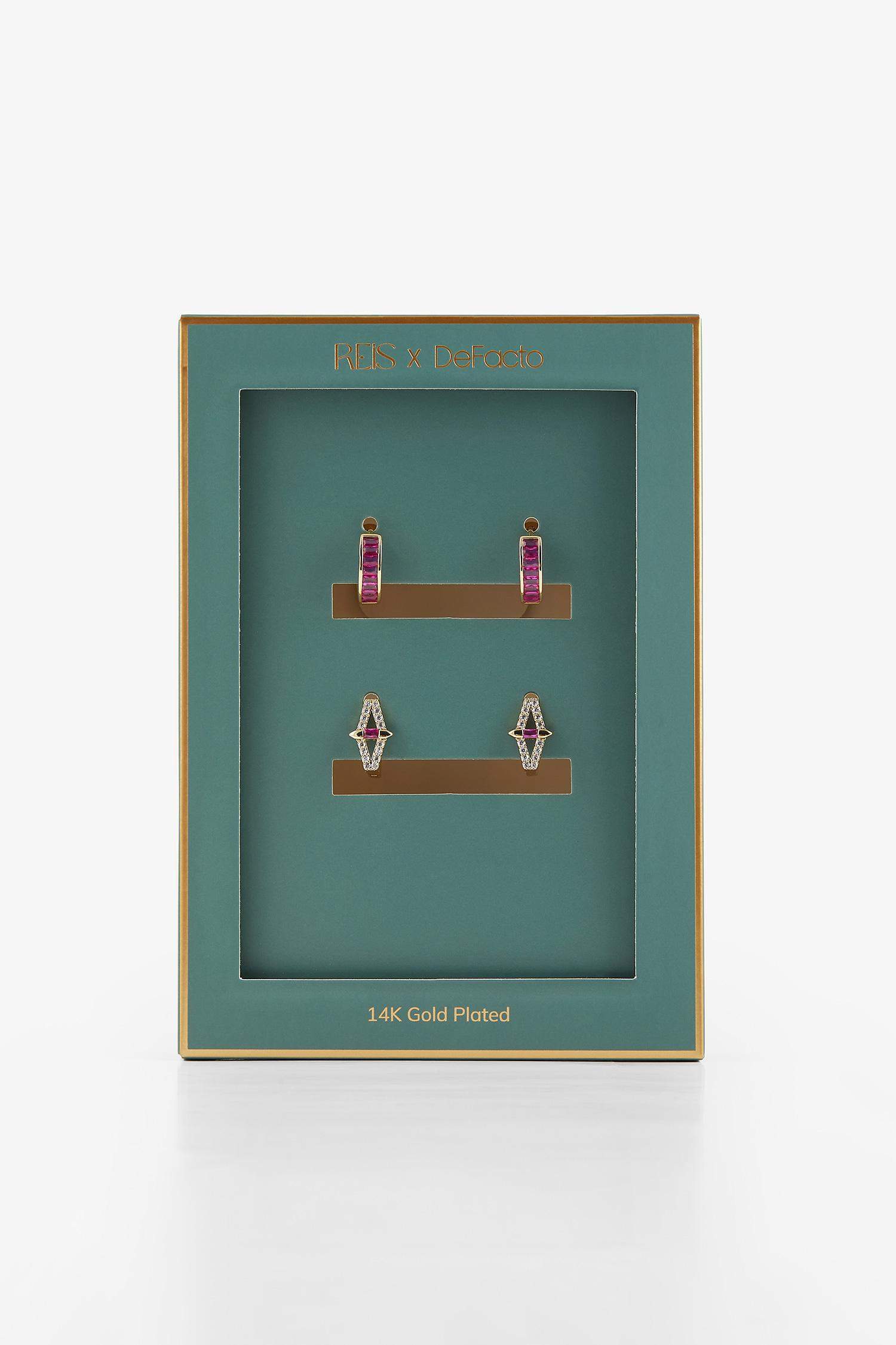 تراجي نسائي ذهبي أزرق - قطعتين من Reis x DeFacto