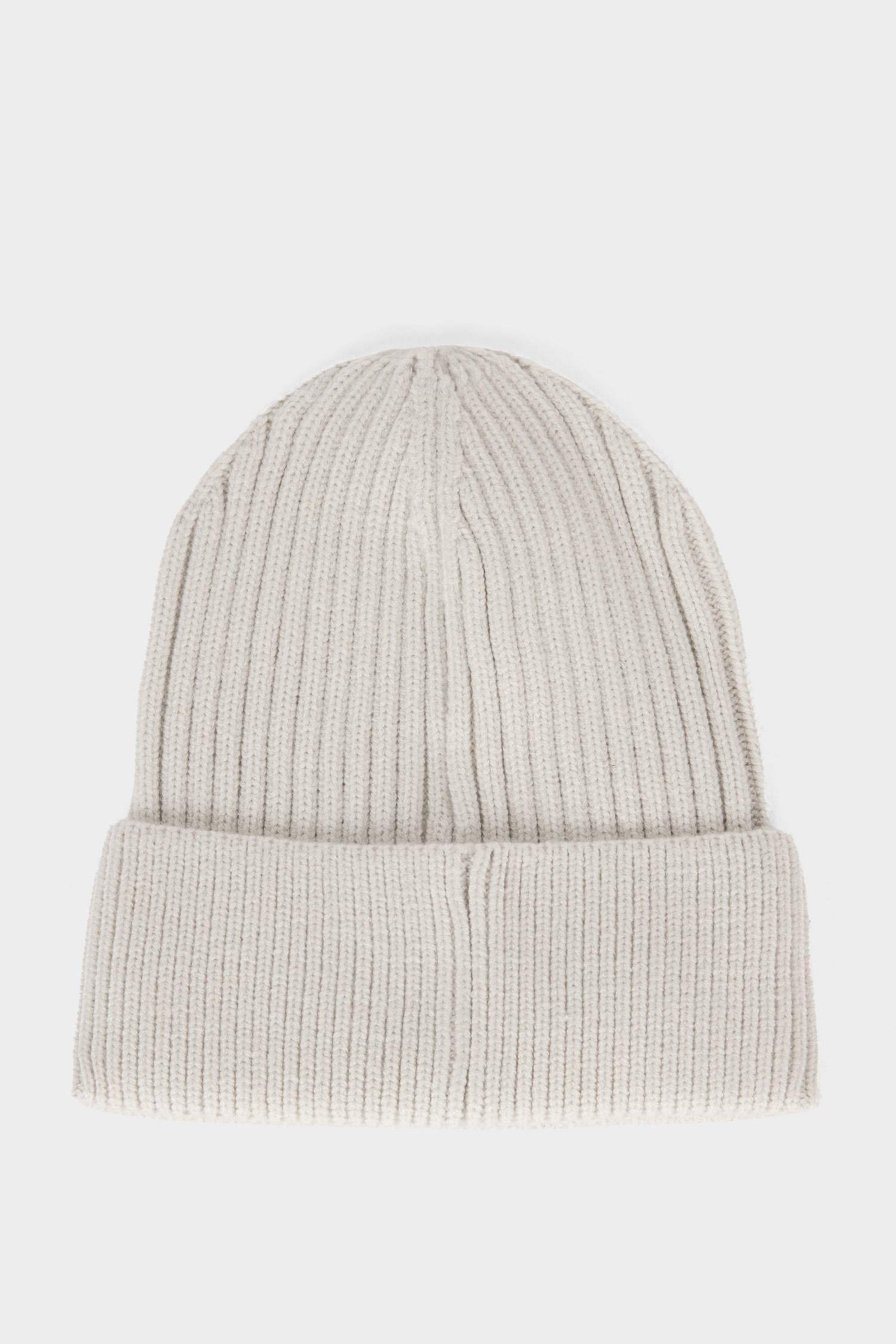 Man Fleece Lined Labeled Beanie