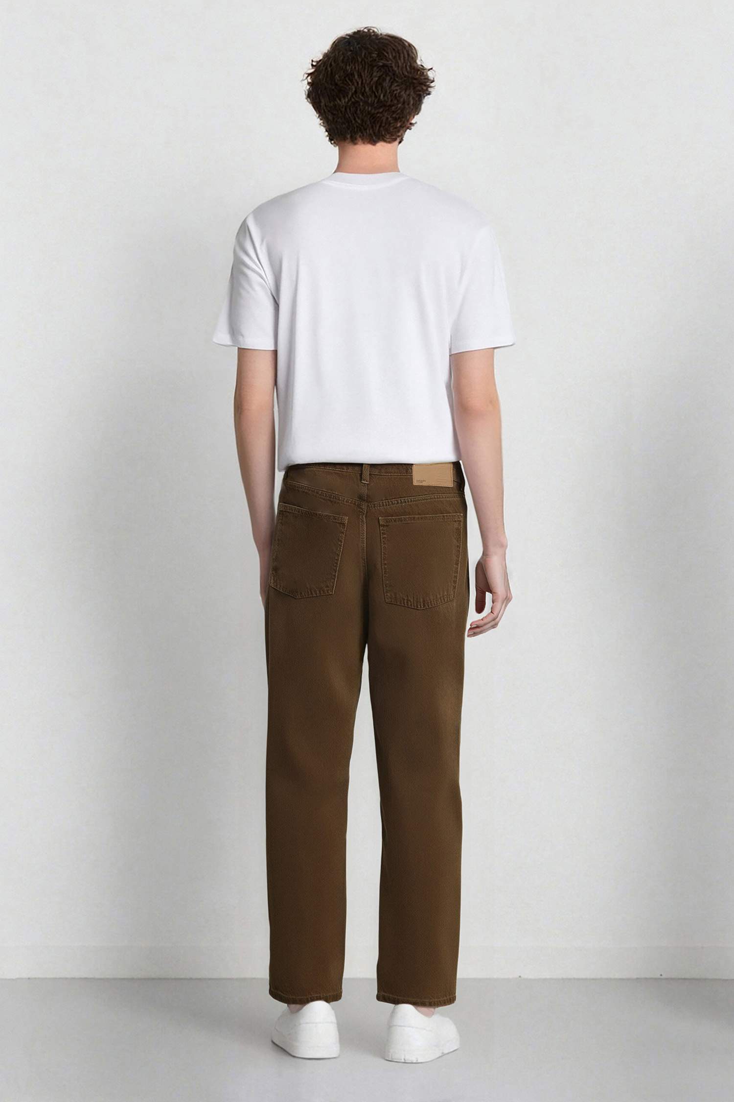 بنطرون قطن باجي فيت برجل عادي