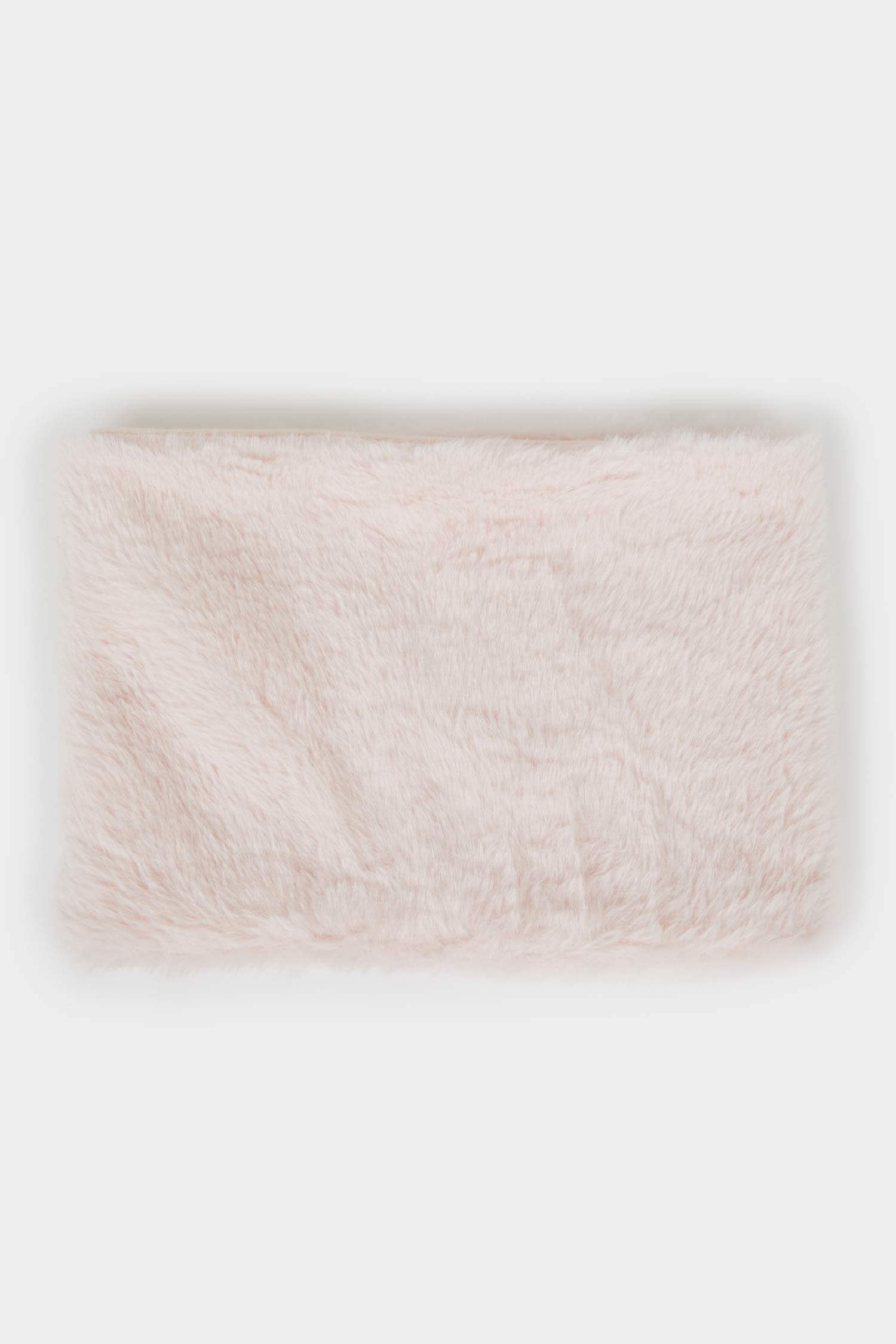 Плюшевый шарф с флисовой подкладкой для девочек