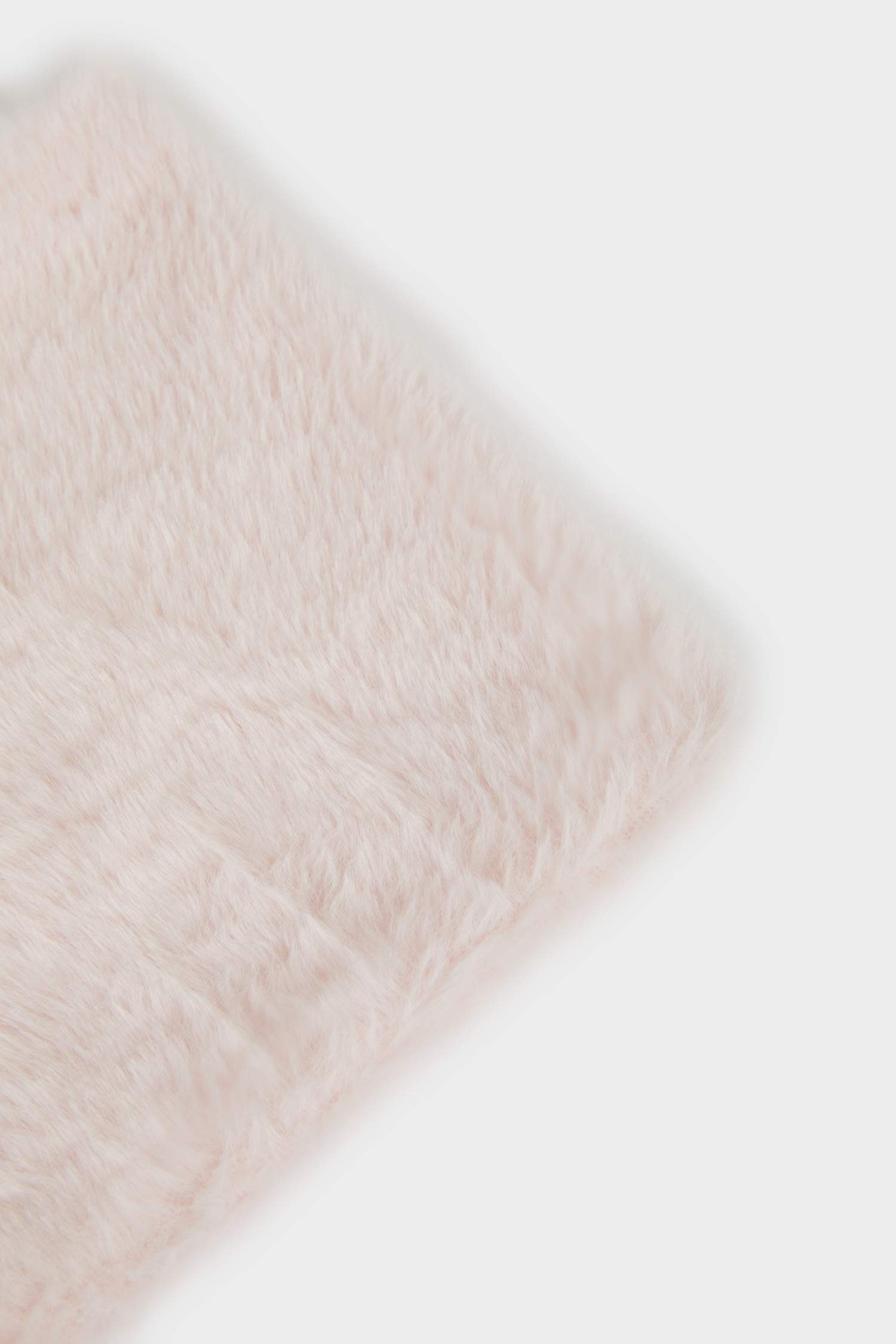 Плюшевый шарф с флисовой подкладкой для девочек