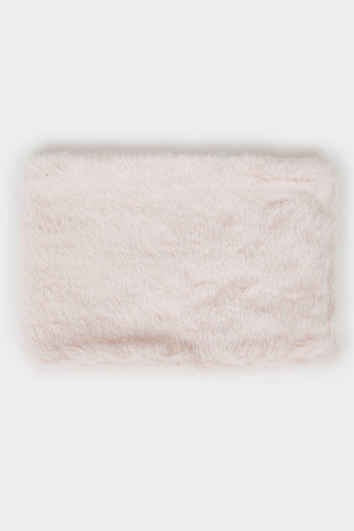 Плюшевый шарф с флисовой подкладкой для девочек