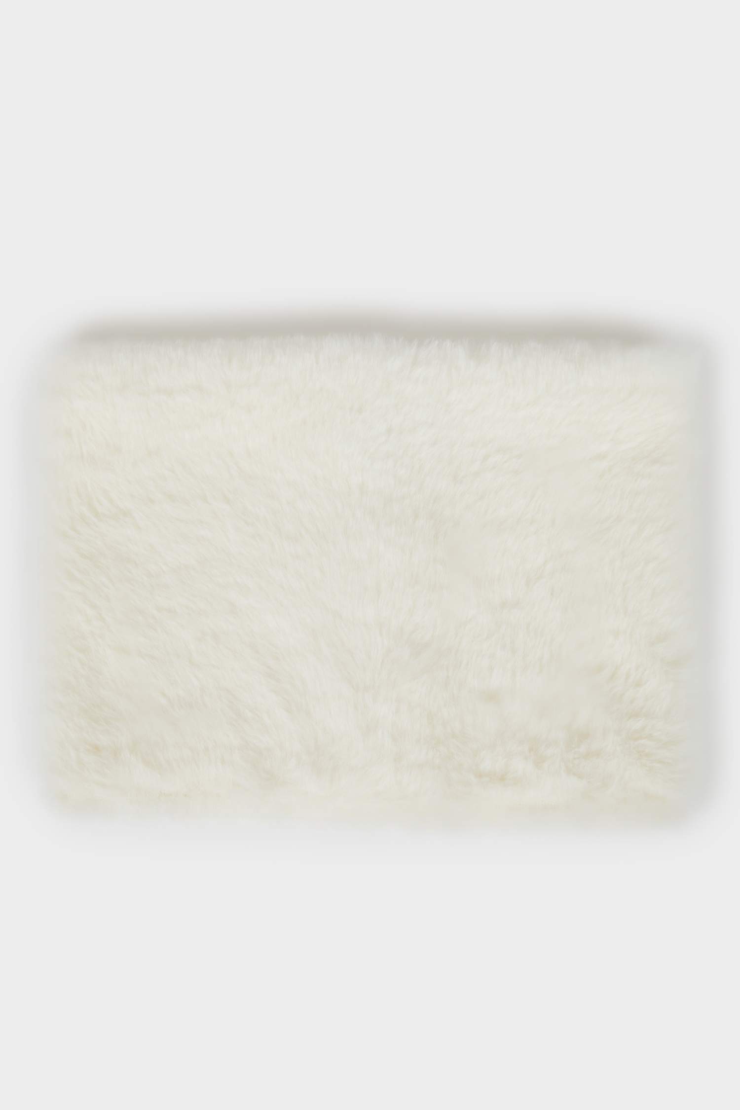 Плюшевый шарф с флисовой подкладкой для девочек