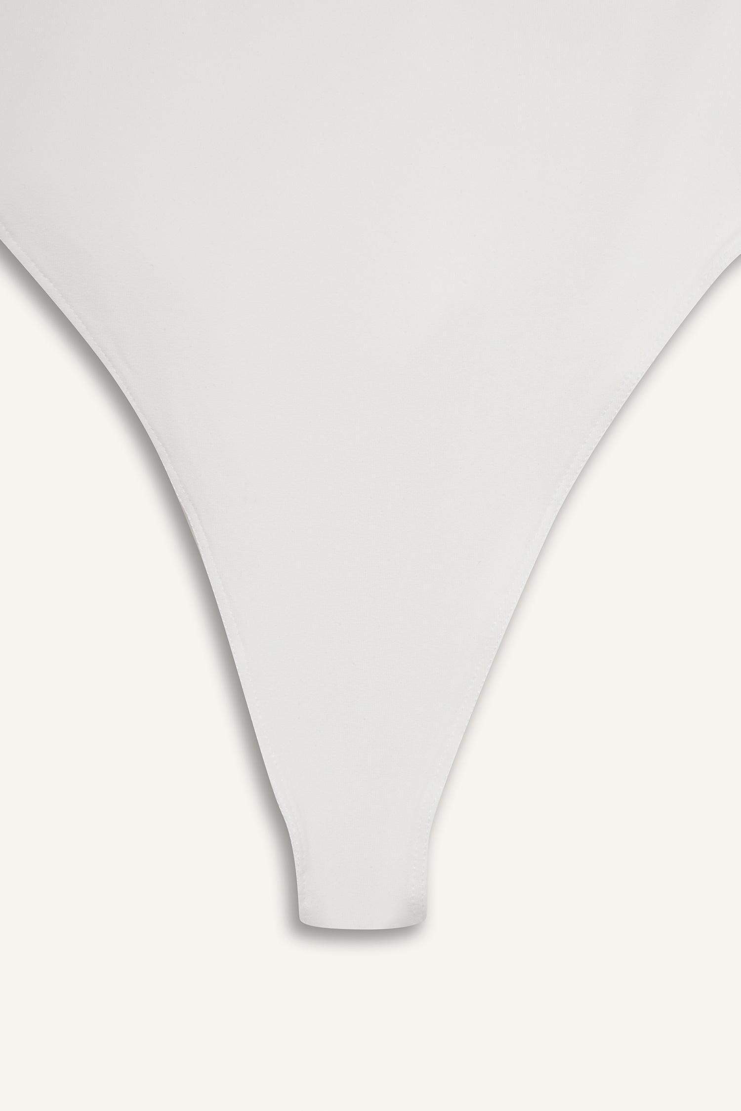 Basic Düz Askılı Beyaz Body