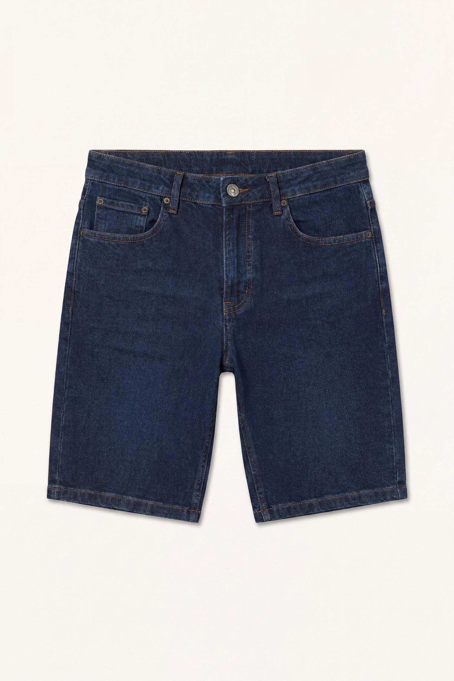 DeFacto Slim Fit Jean Bermuda Şort görsel 7