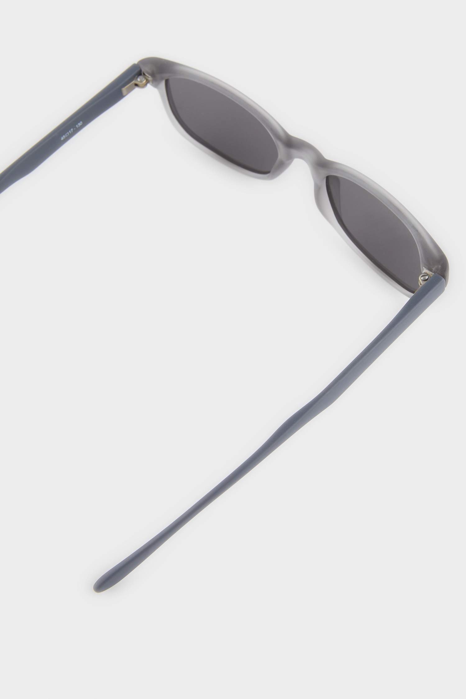 Erkek Çocuk Yuvarlak Gri Plastik Çerçeve Siyah Cam Polarize Güneş Gözlüğü